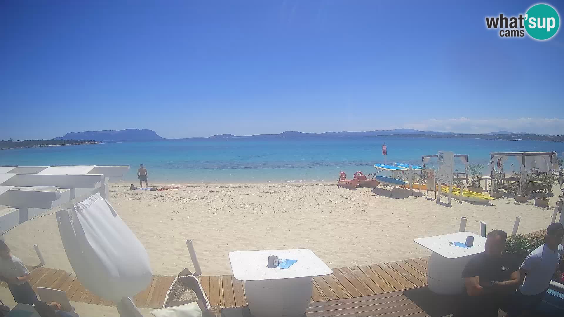 Spiaggia Bianca webcam – Golfo Aranci – Sardinia