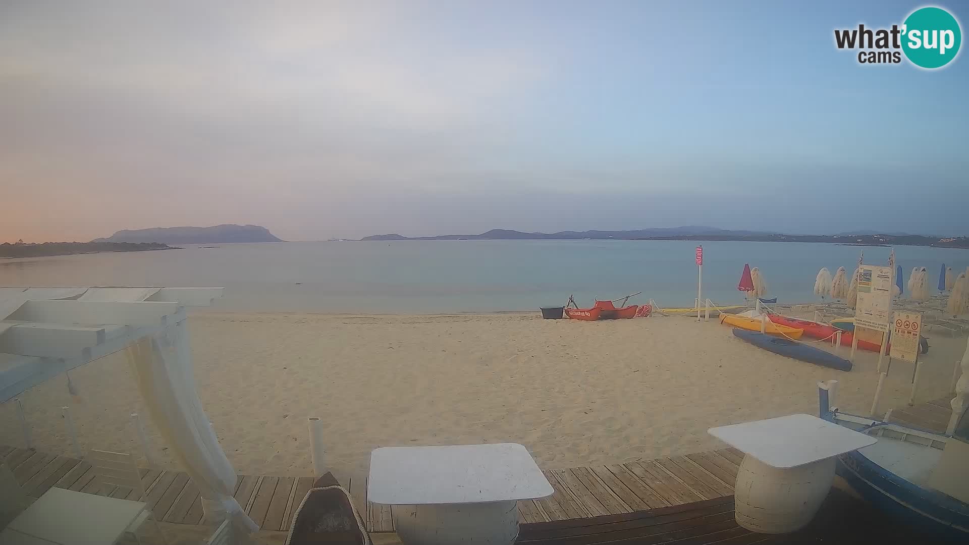 Web kamera Spiaggia Bianca – Golfo Aranci – Sardinija