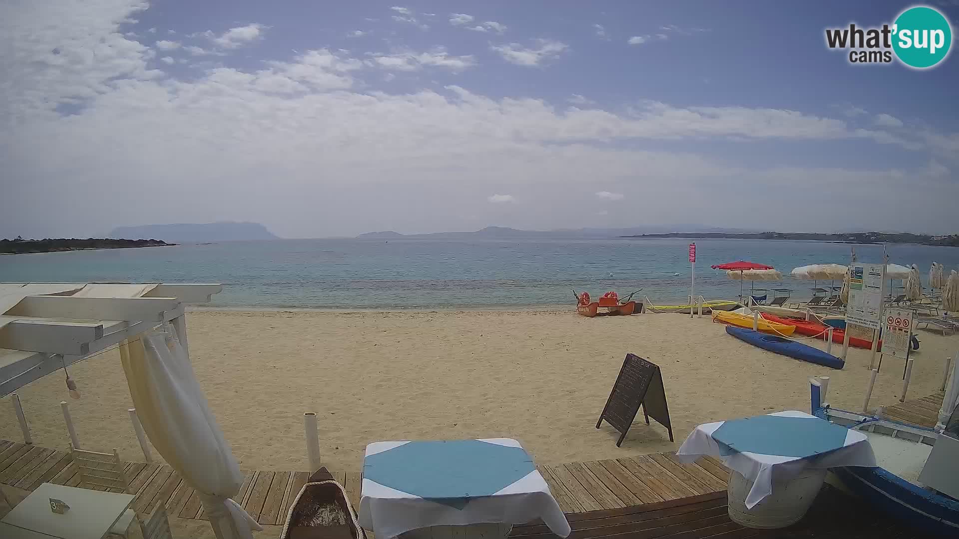 Spletana kamera Spiaggia Bianca – Golfo Aranci – Sardinija
