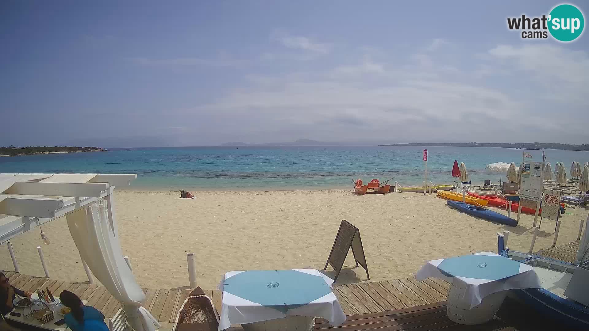 Web kamera Spiaggia Bianca – Golfo Aranci – Sardinija