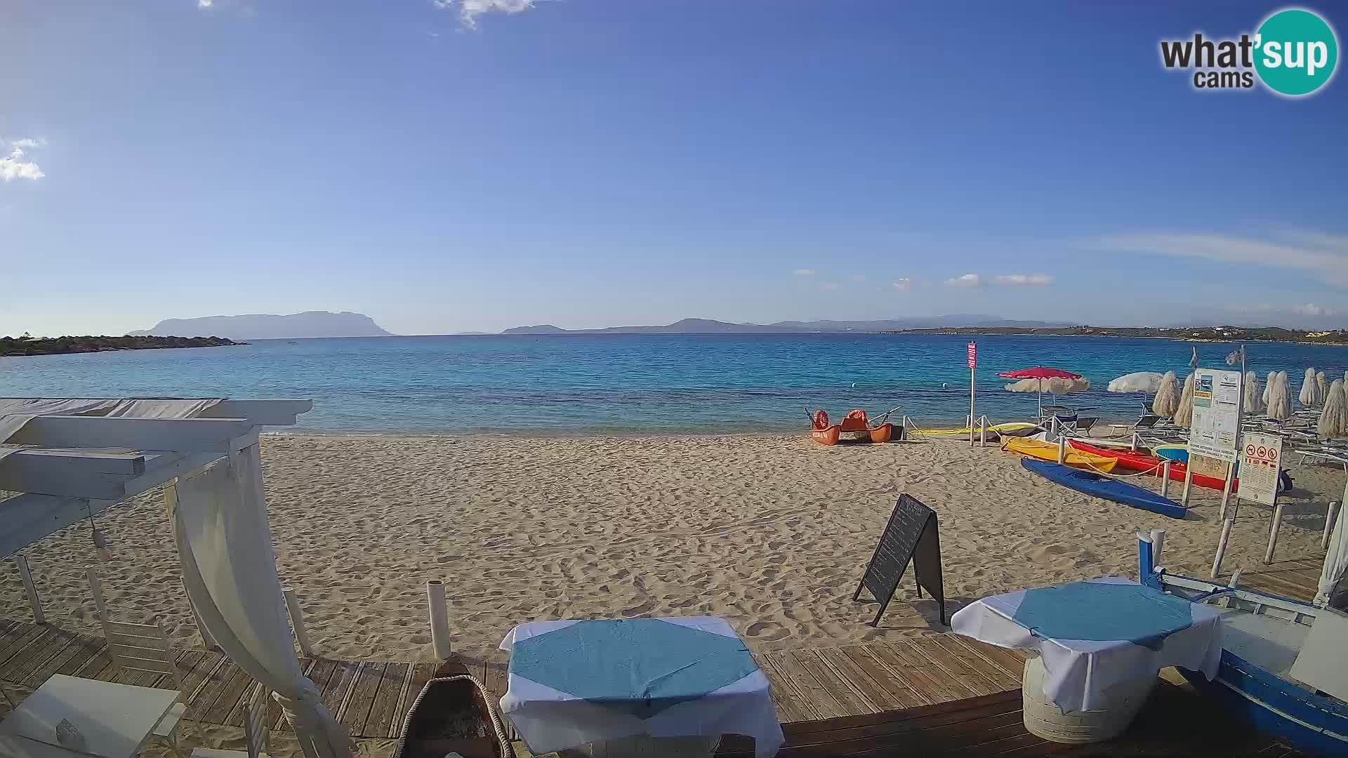 Camera web Spiaggia Bianca – Golfo Aranci – Cerdeña