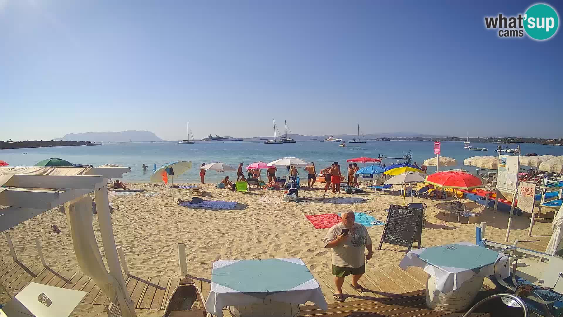 Spletana kamera Spiaggia Bianca – Golfo Aranci – Sardinija