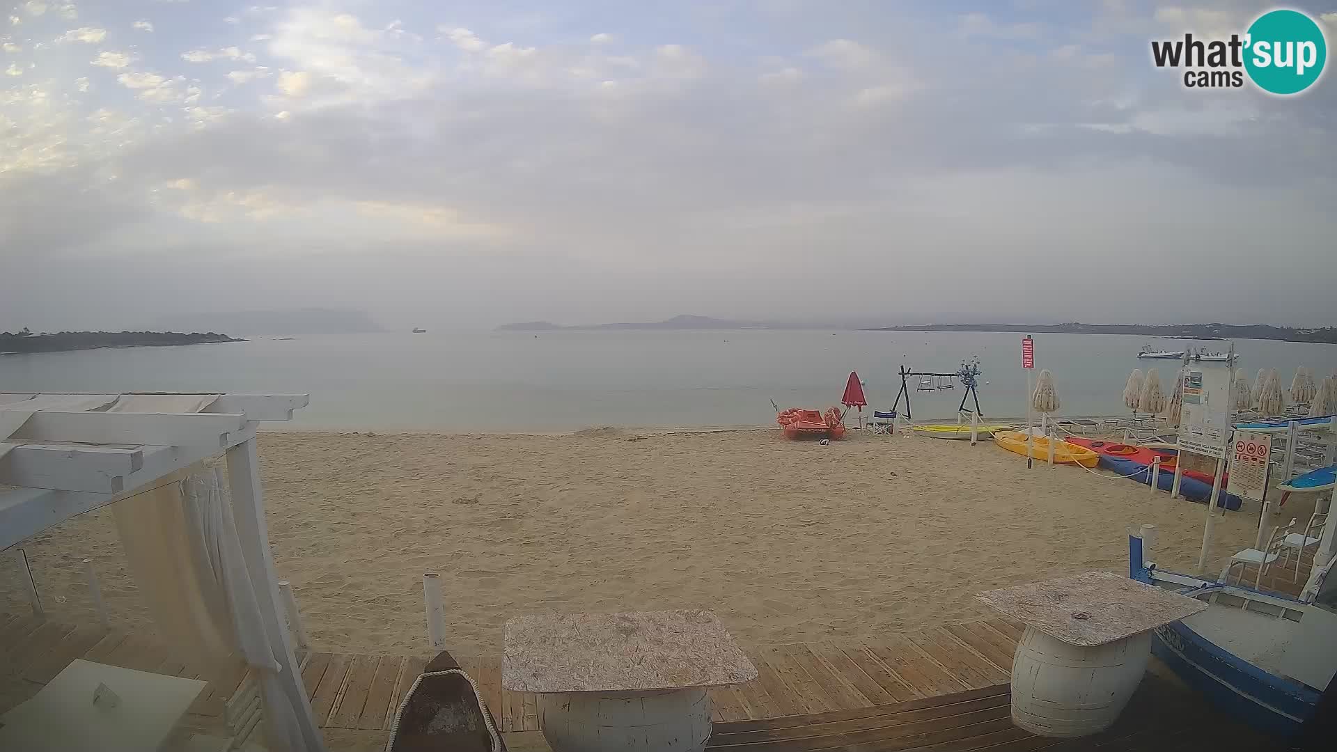 Spiaggia Bianca web cam – Golfo Aranci – Sardinien