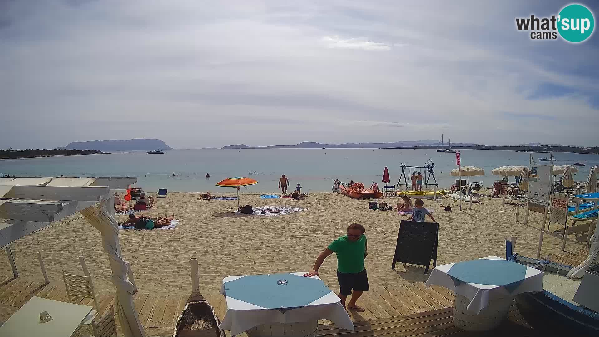 Web kamera Spiaggia Bianca – Golfo Aranci – Sardinija