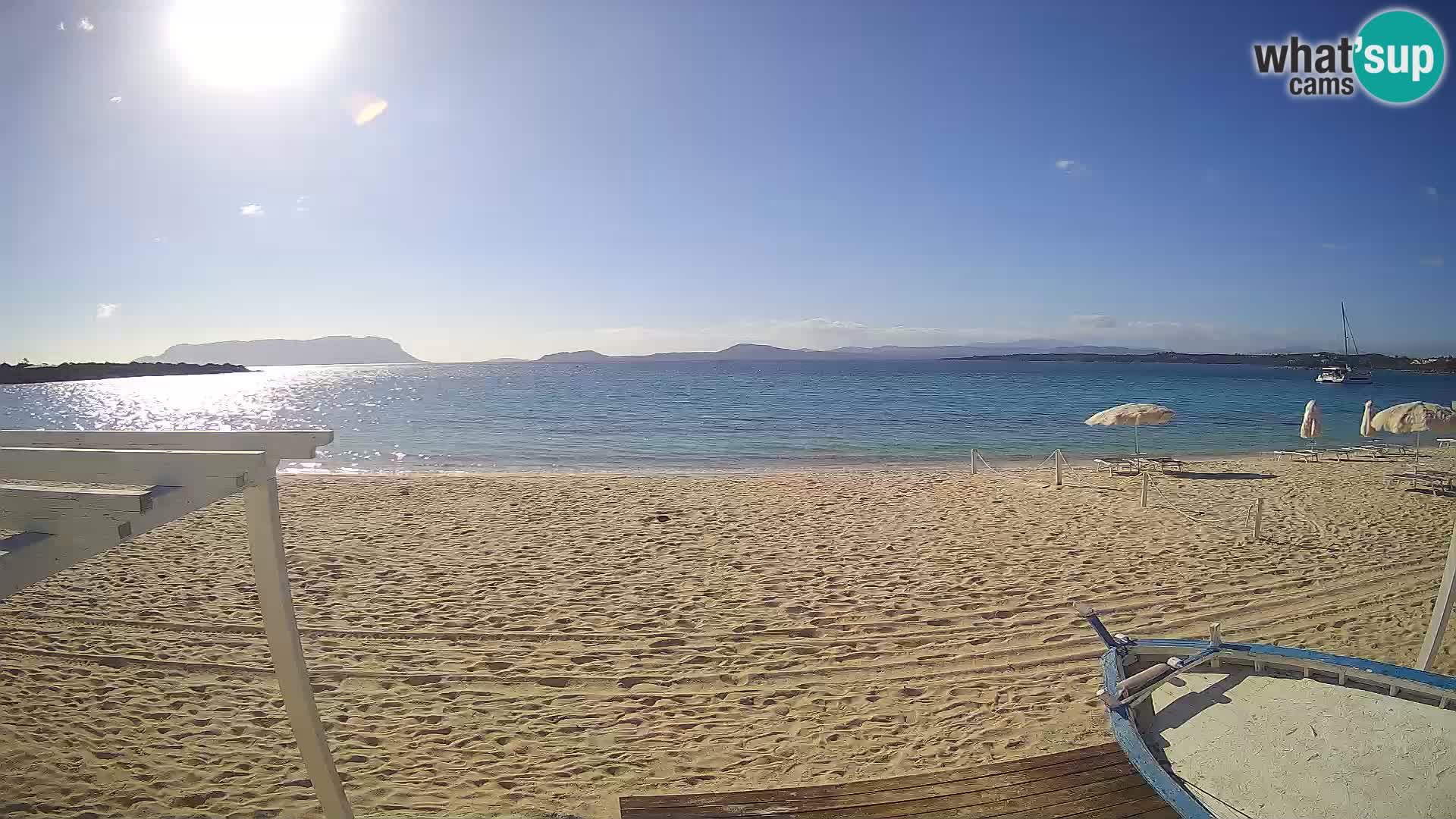 Spiaggia Bianca web cam – Golfo Aranci – Sardinien