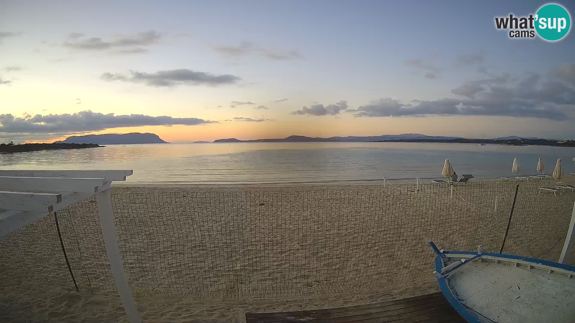 Web kamera Spiaggia Bianca – Golfo Aranci – Sardinija