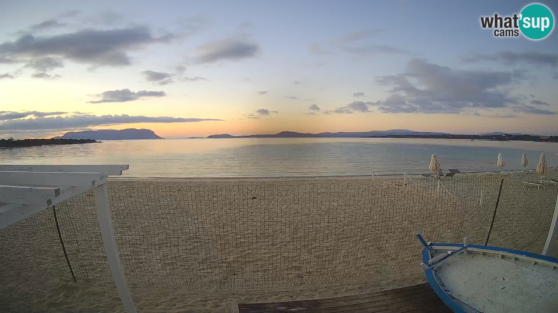 Spiaggia Bianca web cam – Golfo Aranci – Sardinien