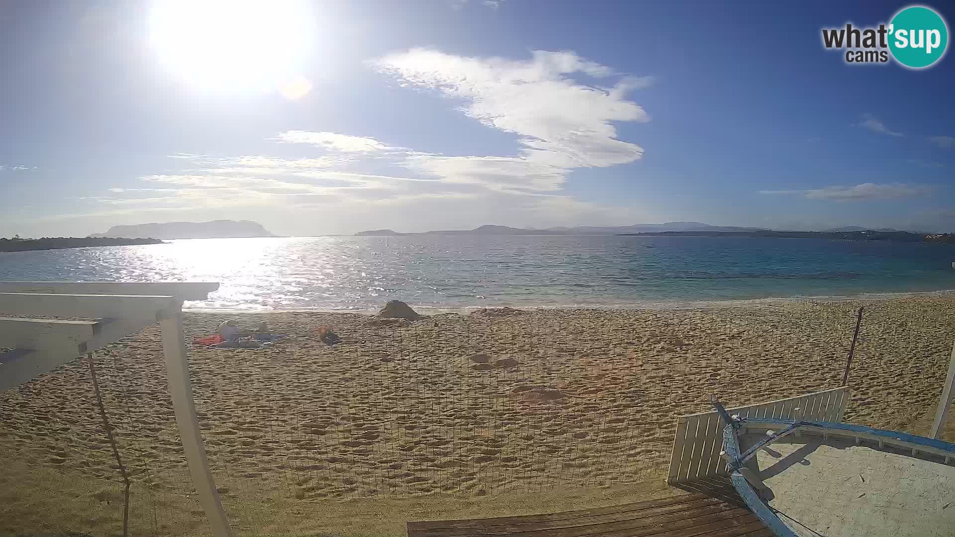 Spiaggia Bianca web cam – Golfo Aranci – Sardinien