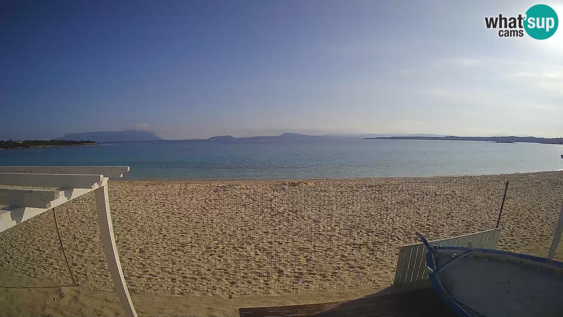 Web kamera Spiaggia Bianca – Golfo Aranci – Sardinija