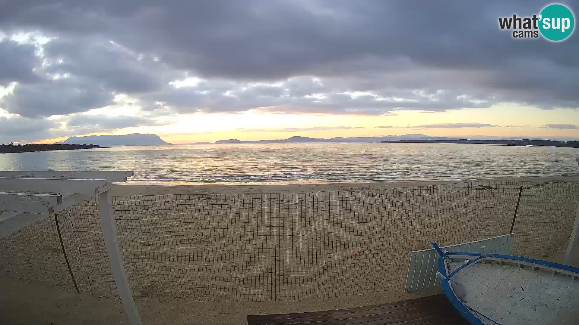 Web kamera Spiaggia Bianca – Golfo Aranci – Sardinija