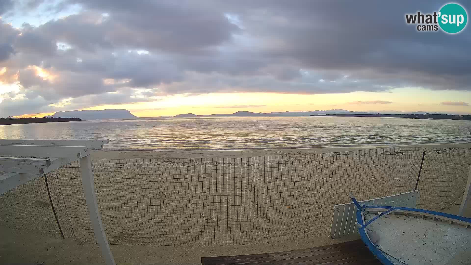 Web kamera Spiaggia Bianca – Golfo Aranci – Sardinija