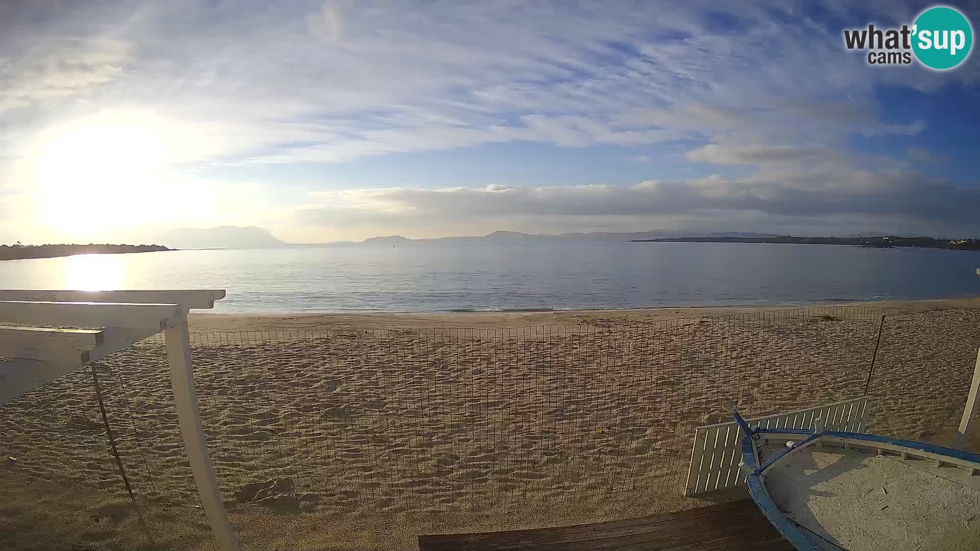 Web kamera Spiaggia Bianca – Golfo Aranci – Sardinija