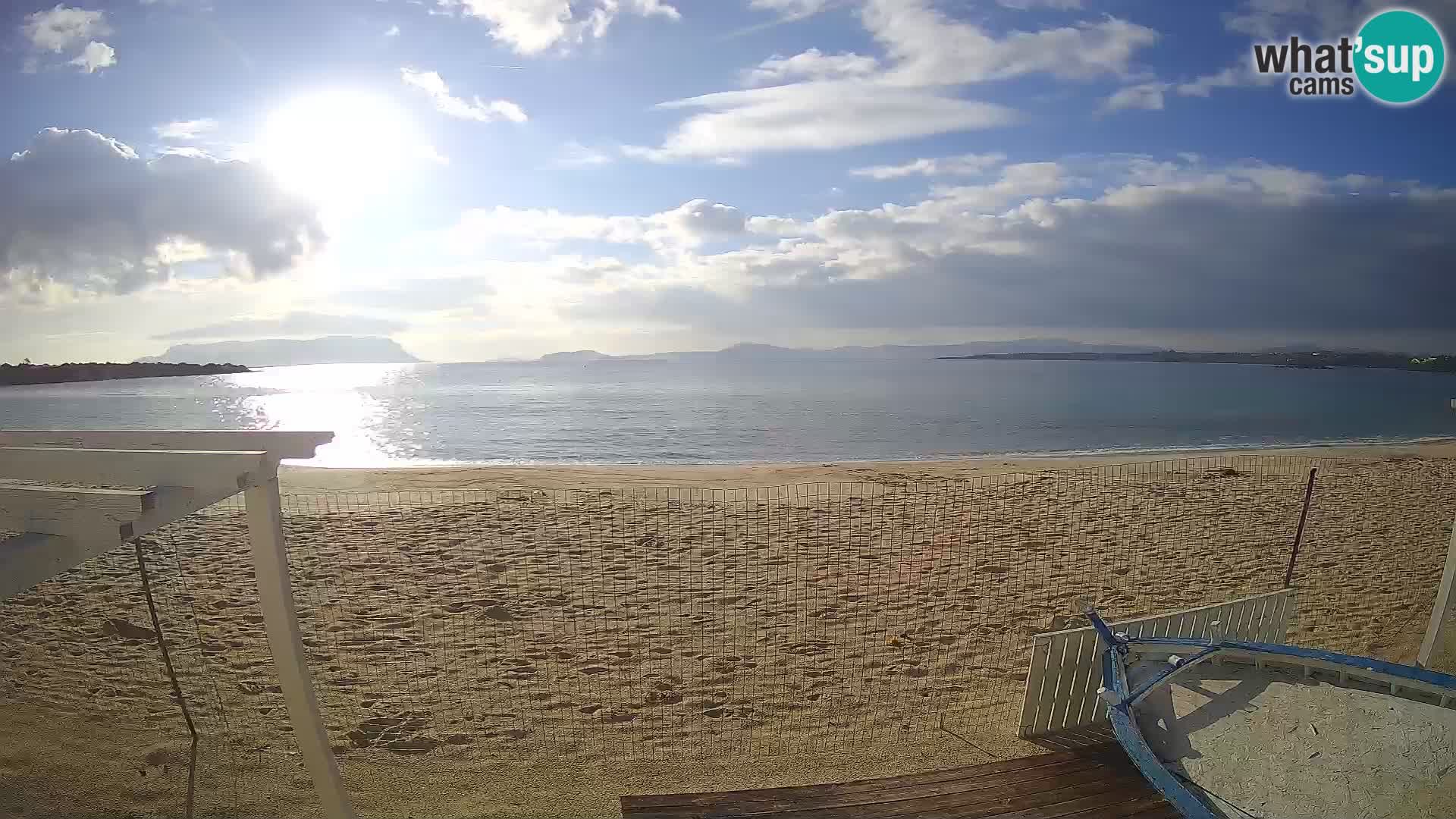 Spiaggia Bianca web cam – Golfo Aranci – Sardinien