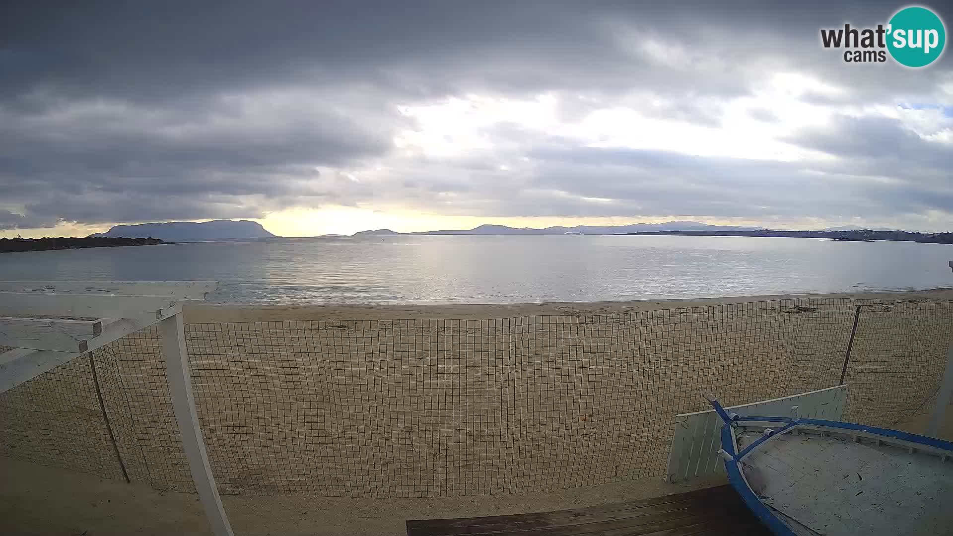 Spiaggia Bianca web cam – Golfo Aranci – Sardinien