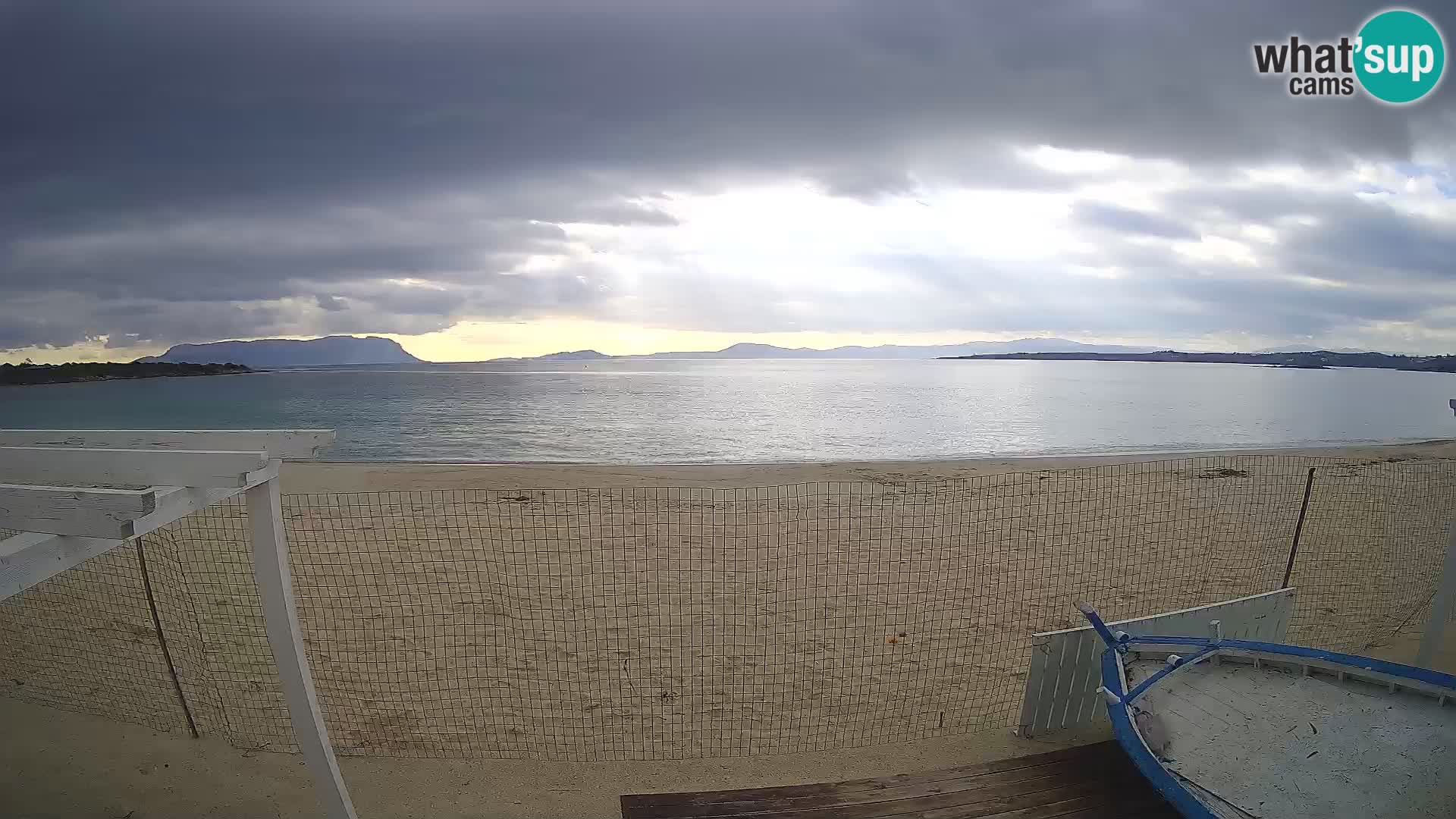 Web kamera Spiaggia Bianca – Golfo Aranci – Sardinija