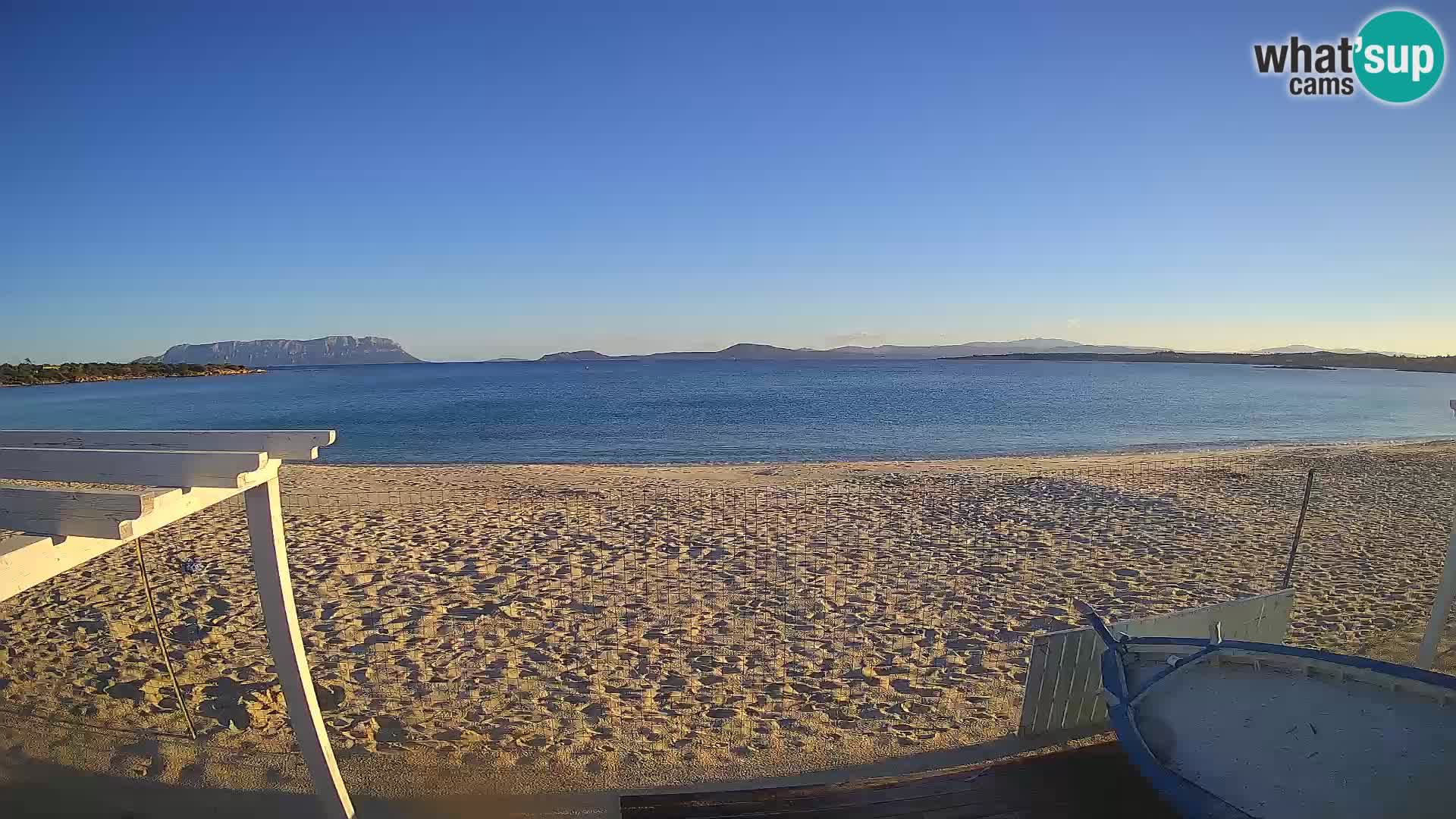 Spiaggia Bianca web cam – Golfo Aranci – Sardinien