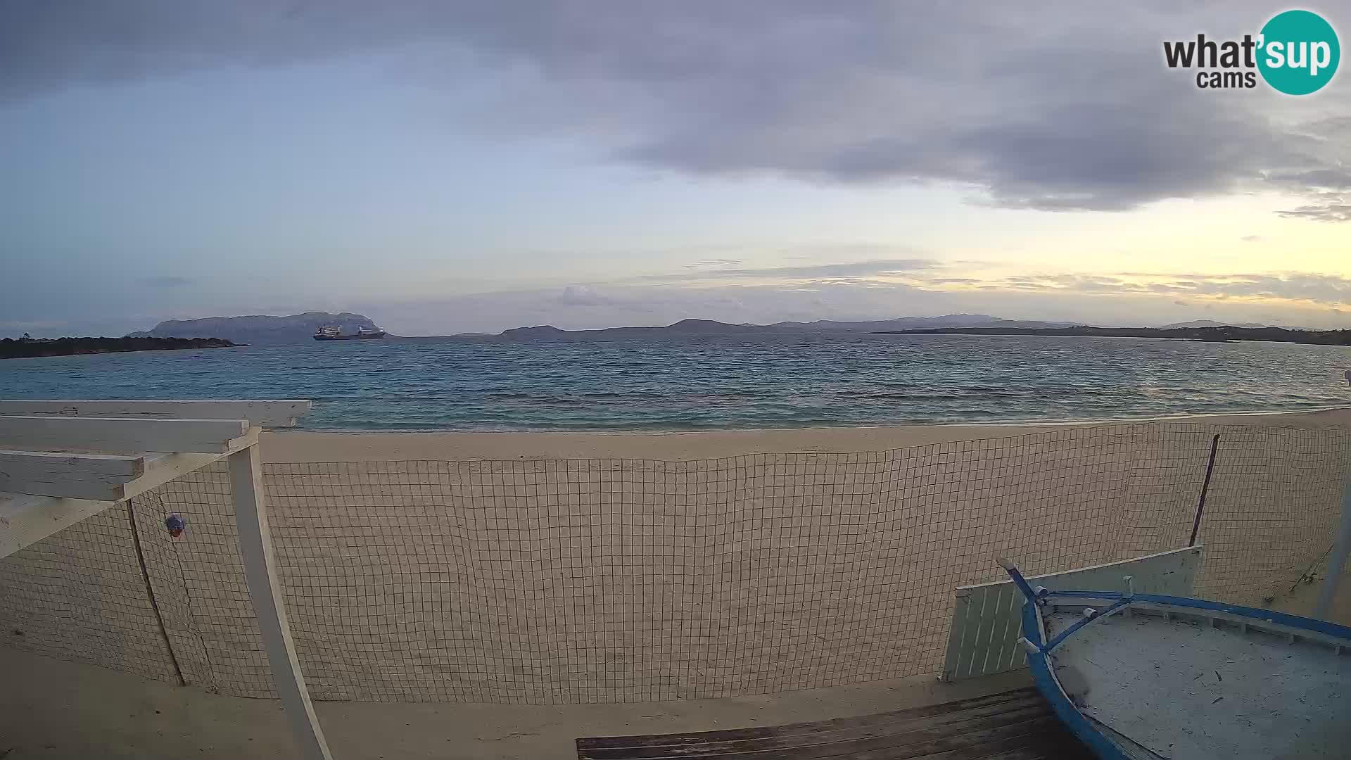 Spiaggia Bianca web cam – Golfo Aranci – Sardinien