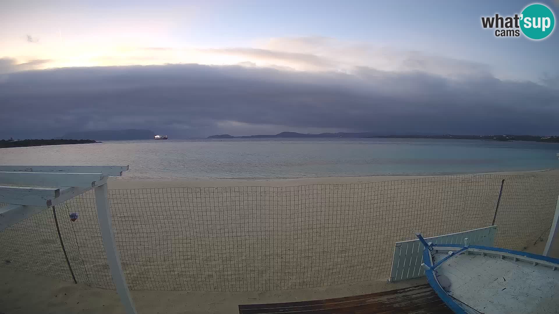 Spletana kamera Spiaggia Bianca – Golfo Aranci – Sardinija