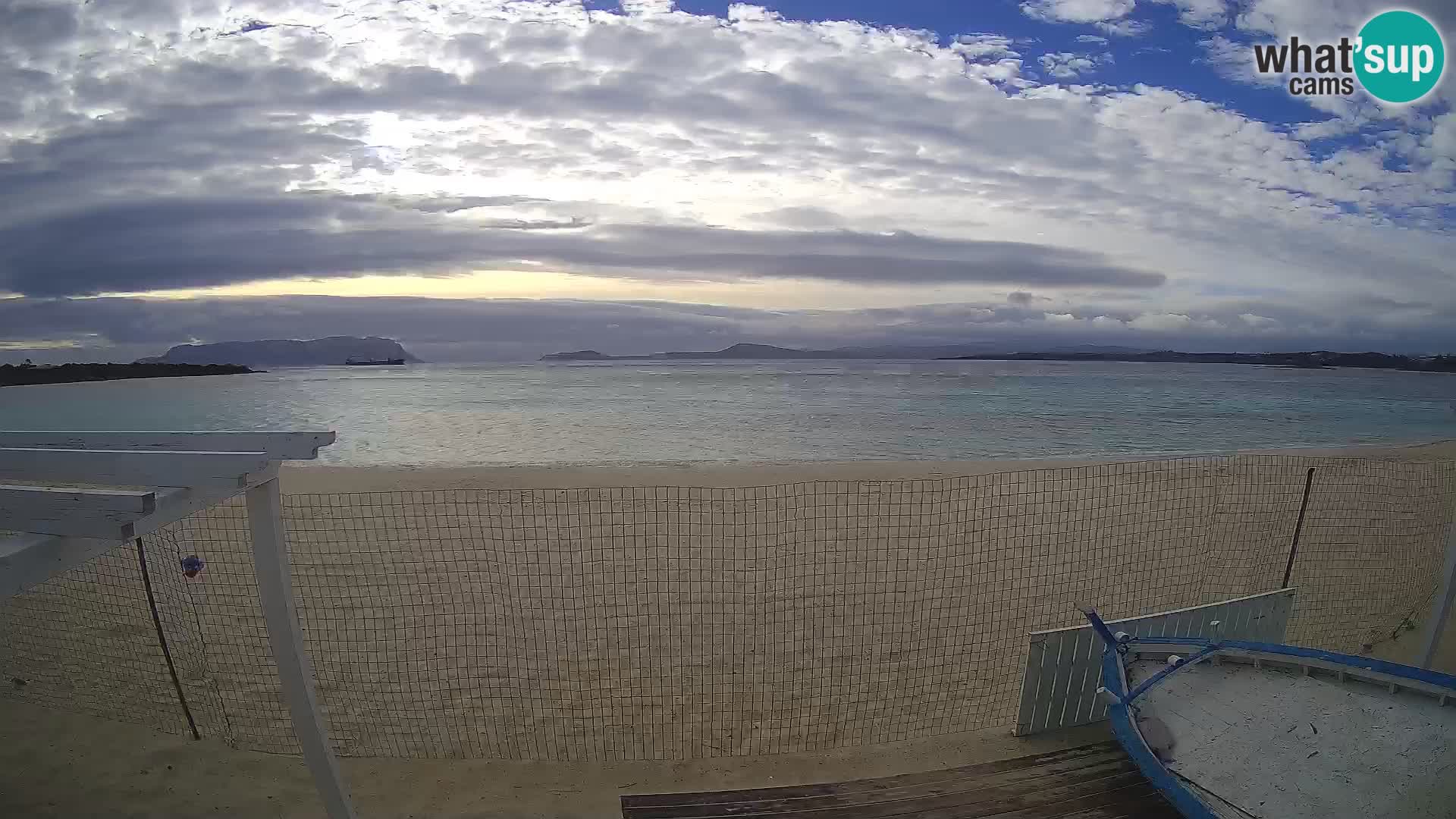 Web kamera Spiaggia Bianca – Golfo Aranci – Sardinija