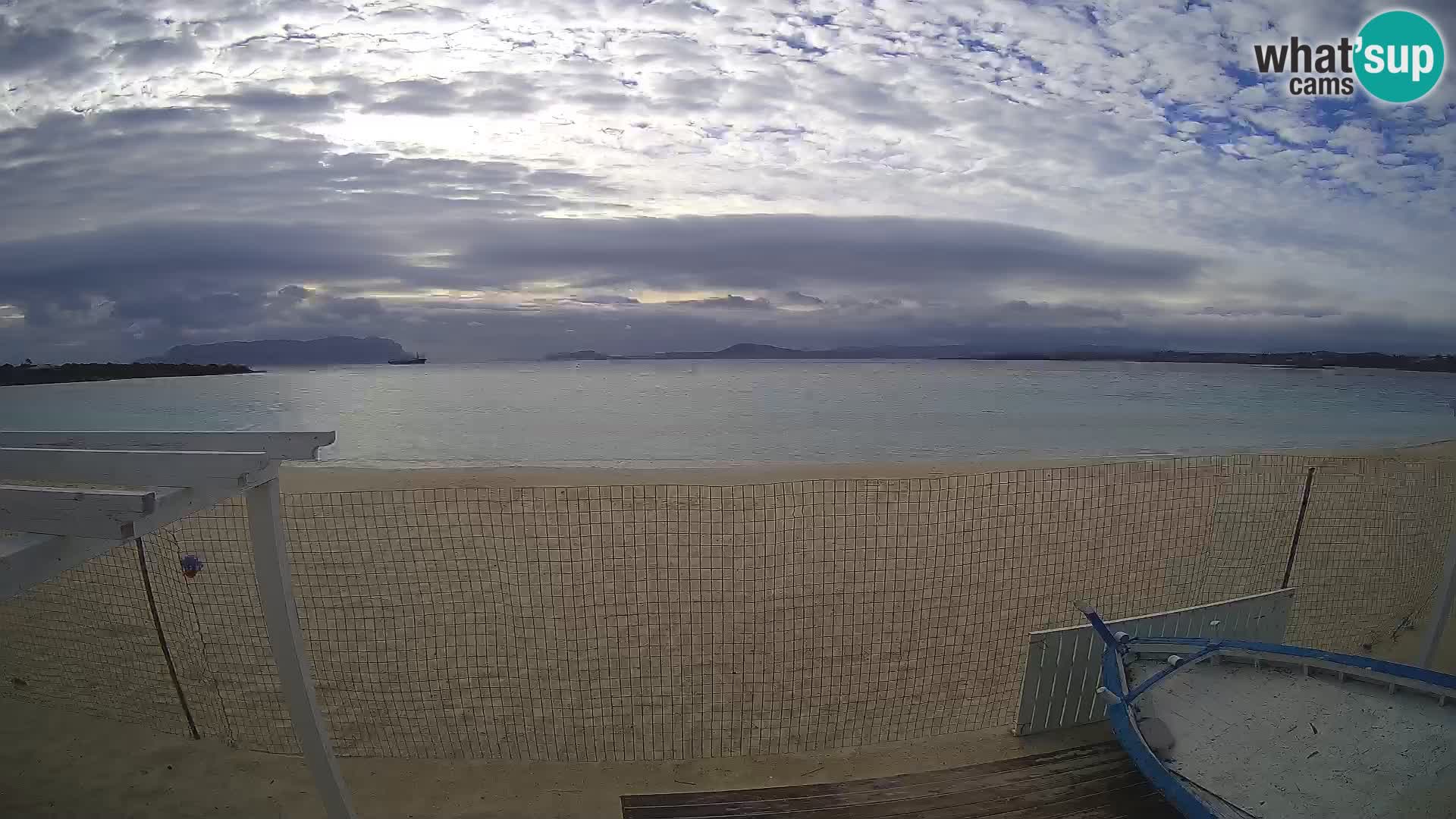 Spletana kamera Spiaggia Bianca – Golfo Aranci – Sardinija