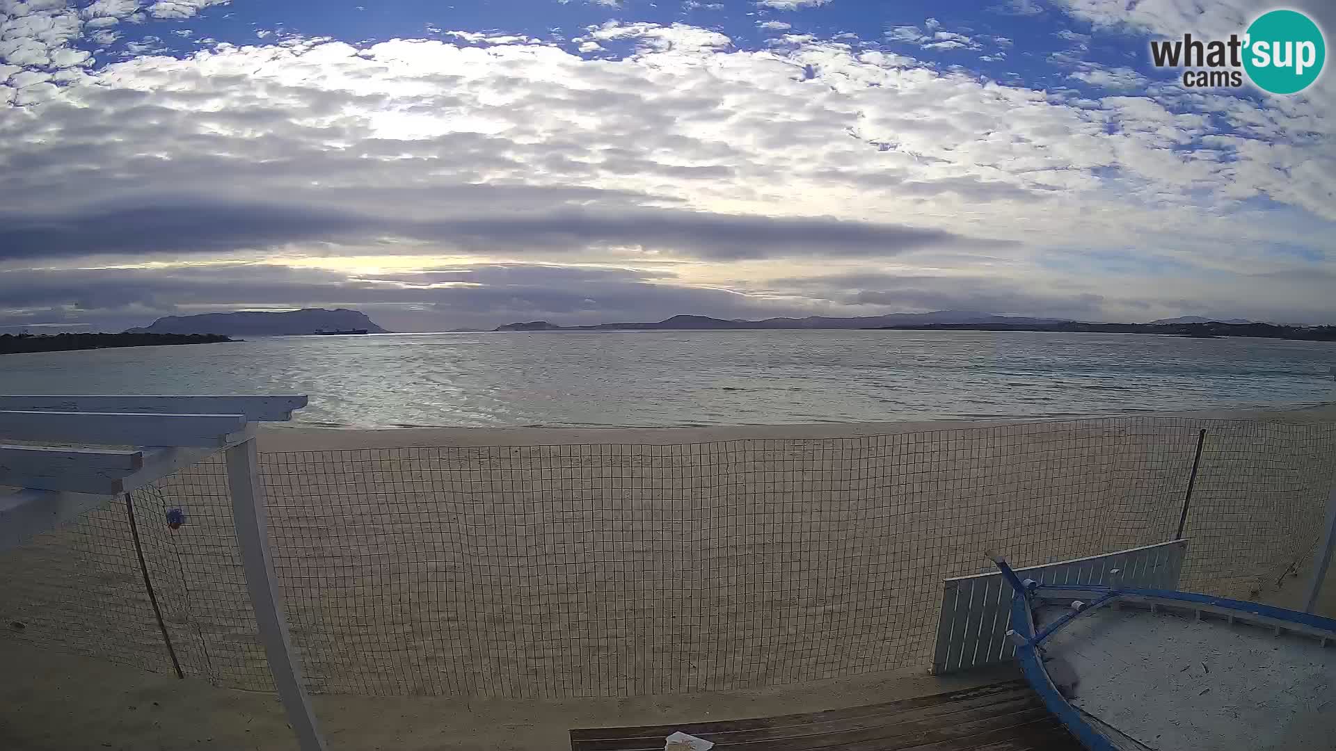 Spiaggia Bianca web cam – Golfo Aranci – Sardinien