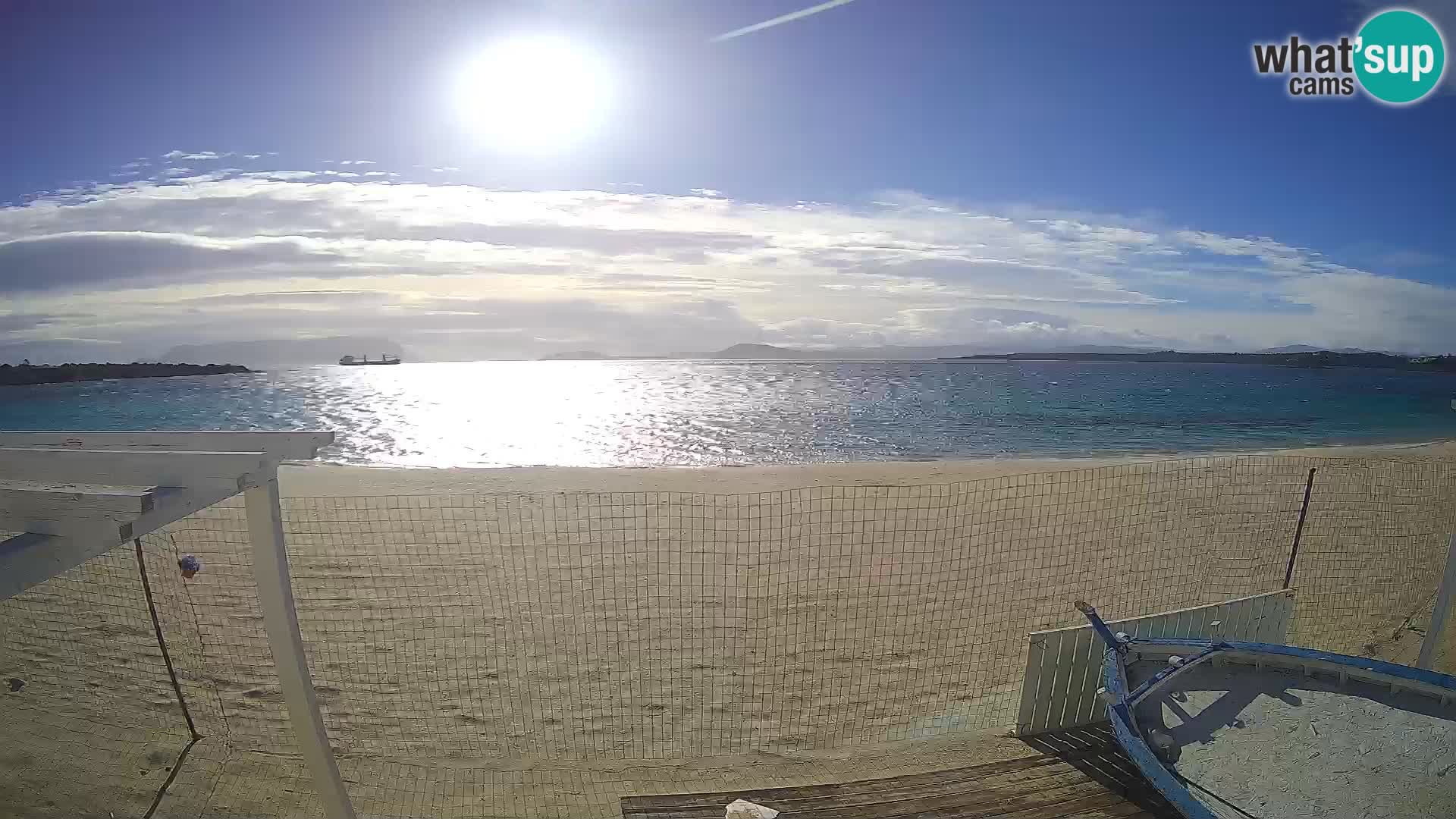 Spletana kamera Spiaggia Bianca – Golfo Aranci – Sardinija