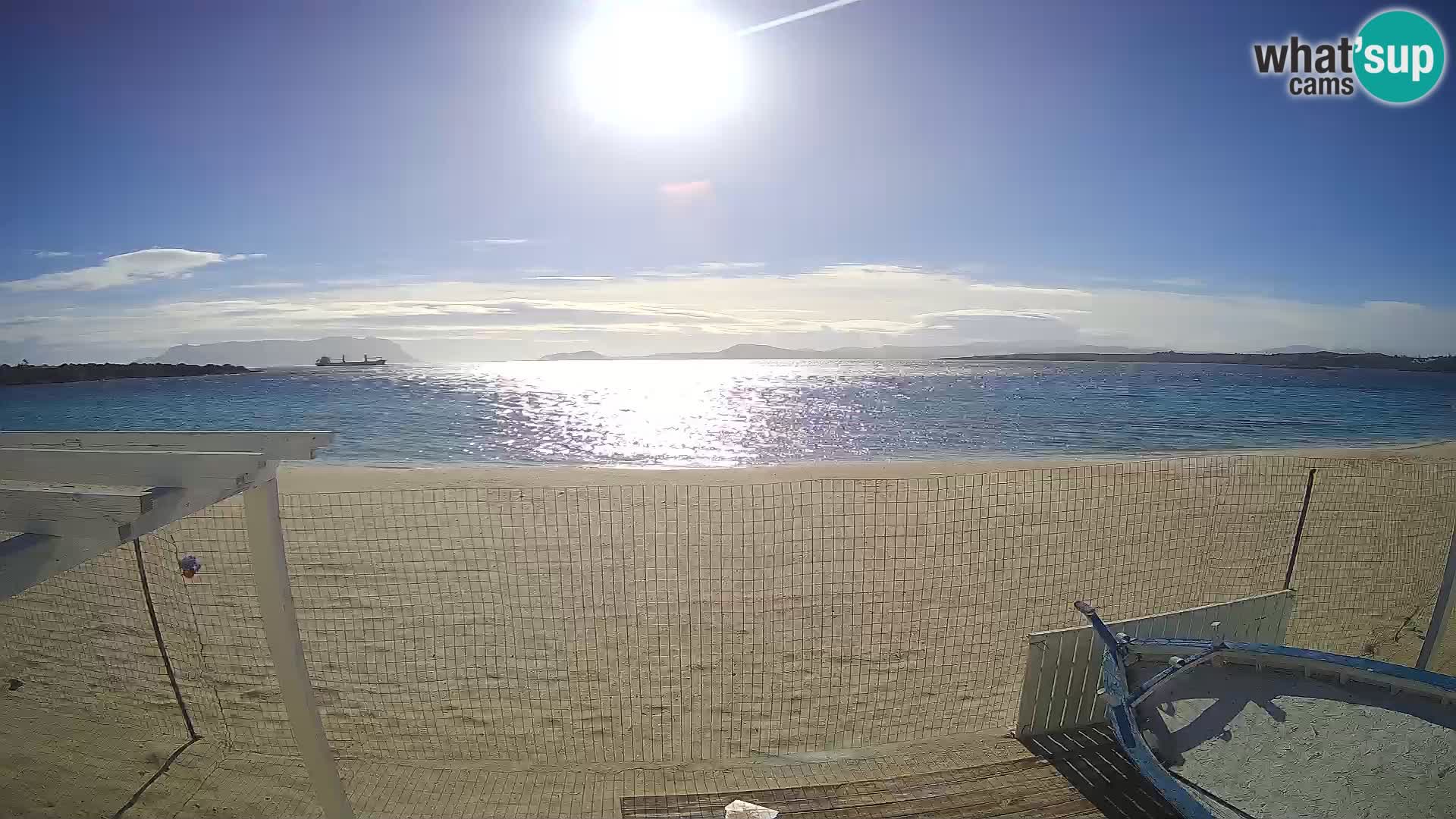 Web kamera Spiaggia Bianca – Golfo Aranci – Sardinija