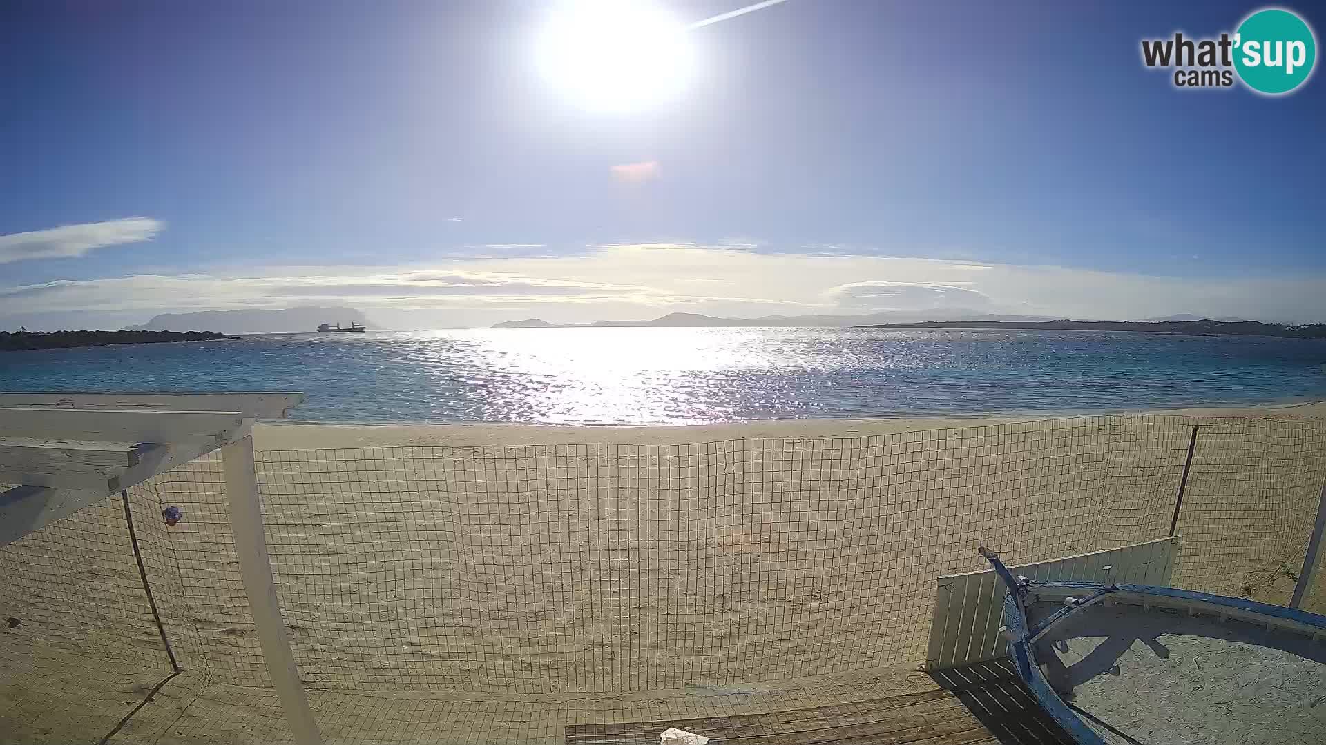 Spiaggia Bianca web cam – Golfo Aranci – Sardinien