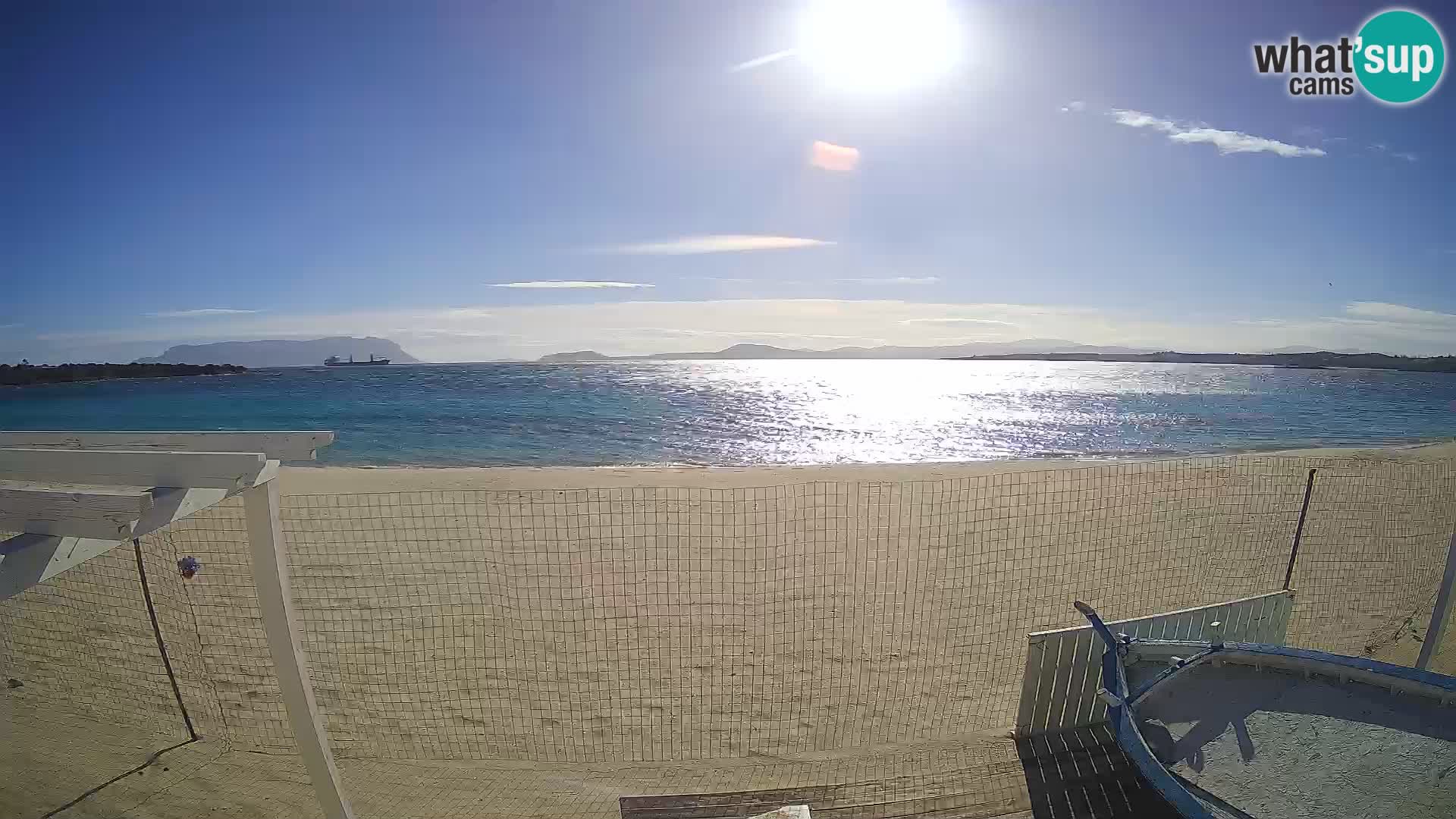 Spiaggia Bianca web cam – Golfo Aranci – Sardinien