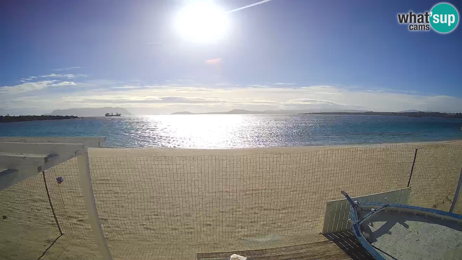 Spiaggia Bianca web cam – Golfo Aranci – Sardinien