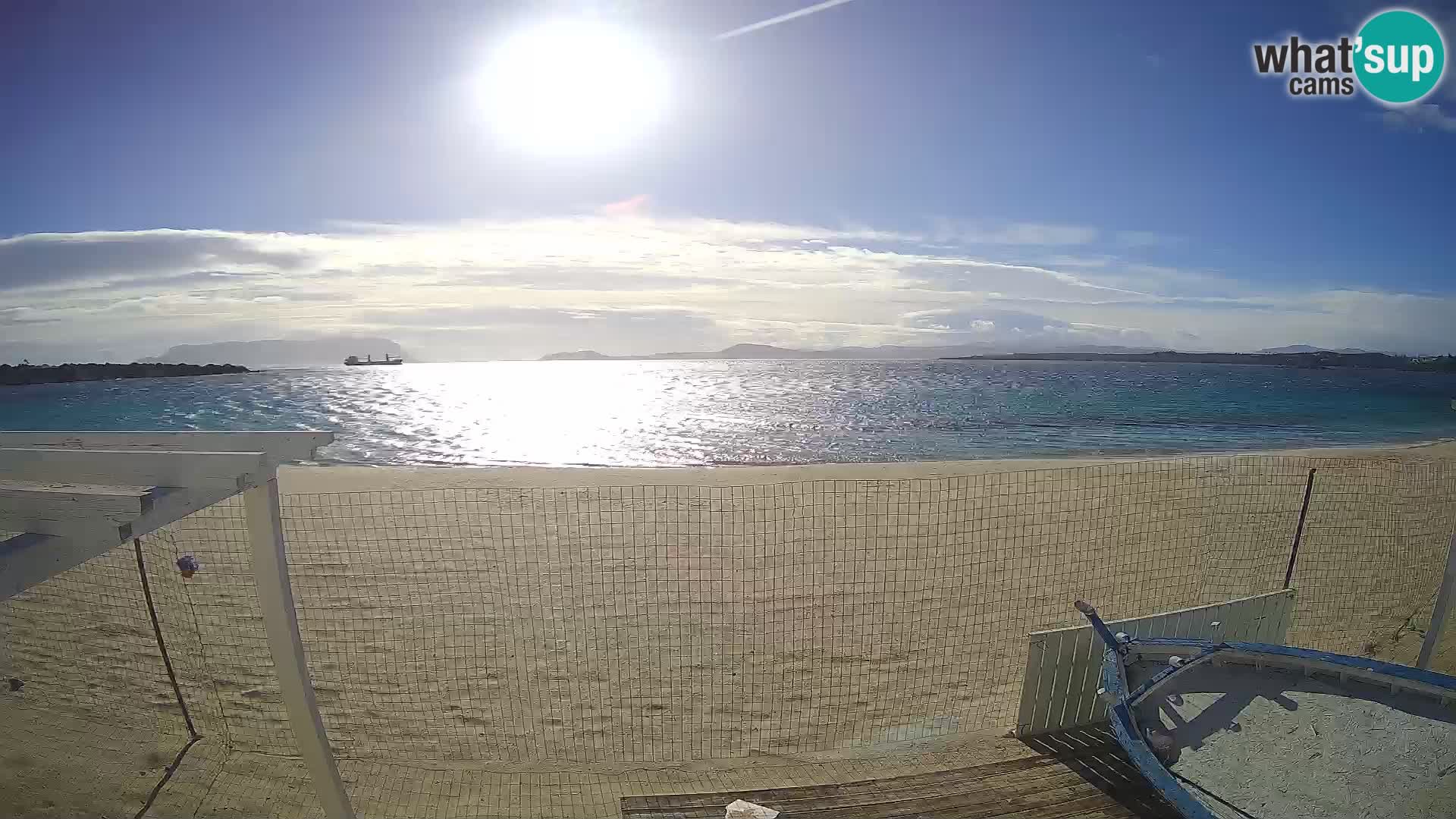 Spiaggia Bianca web cam – Golfo Aranci – Sardinien