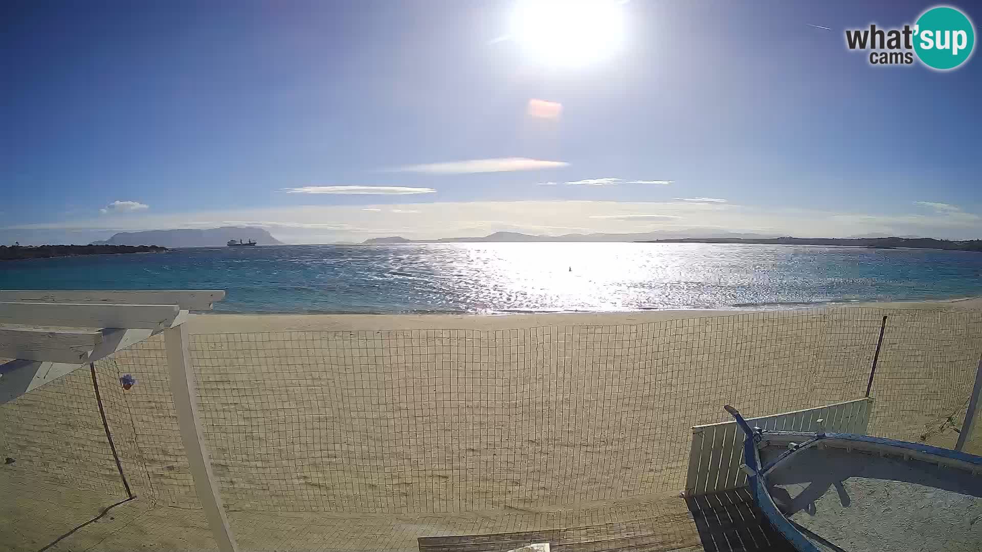 Web kamera Spiaggia Bianca – Golfo Aranci – Sardinija