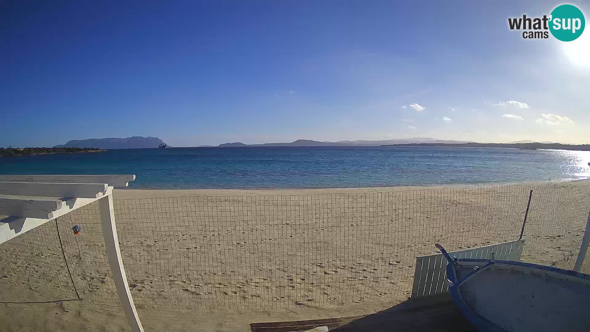 Spiaggia Bianca web cam – Golfo Aranci – Sardinien