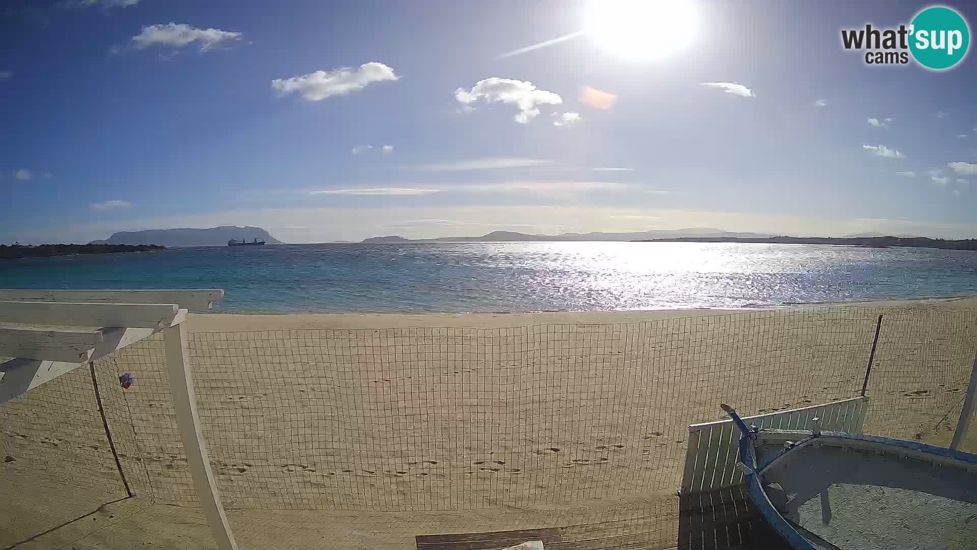 Spletana kamera Spiaggia Bianca – Golfo Aranci – Sardinija