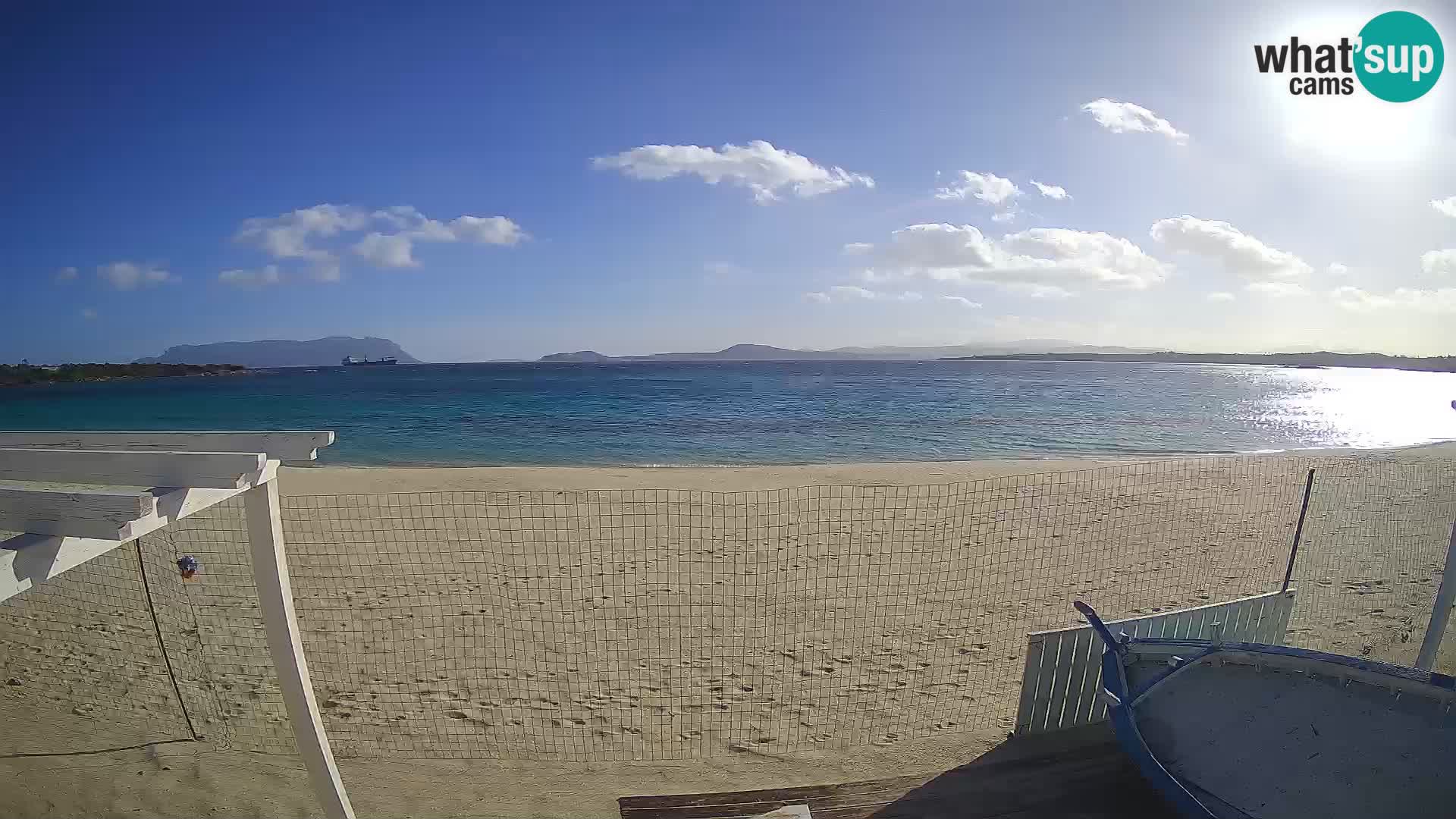 Spletana kamera Spiaggia Bianca – Golfo Aranci – Sardinija