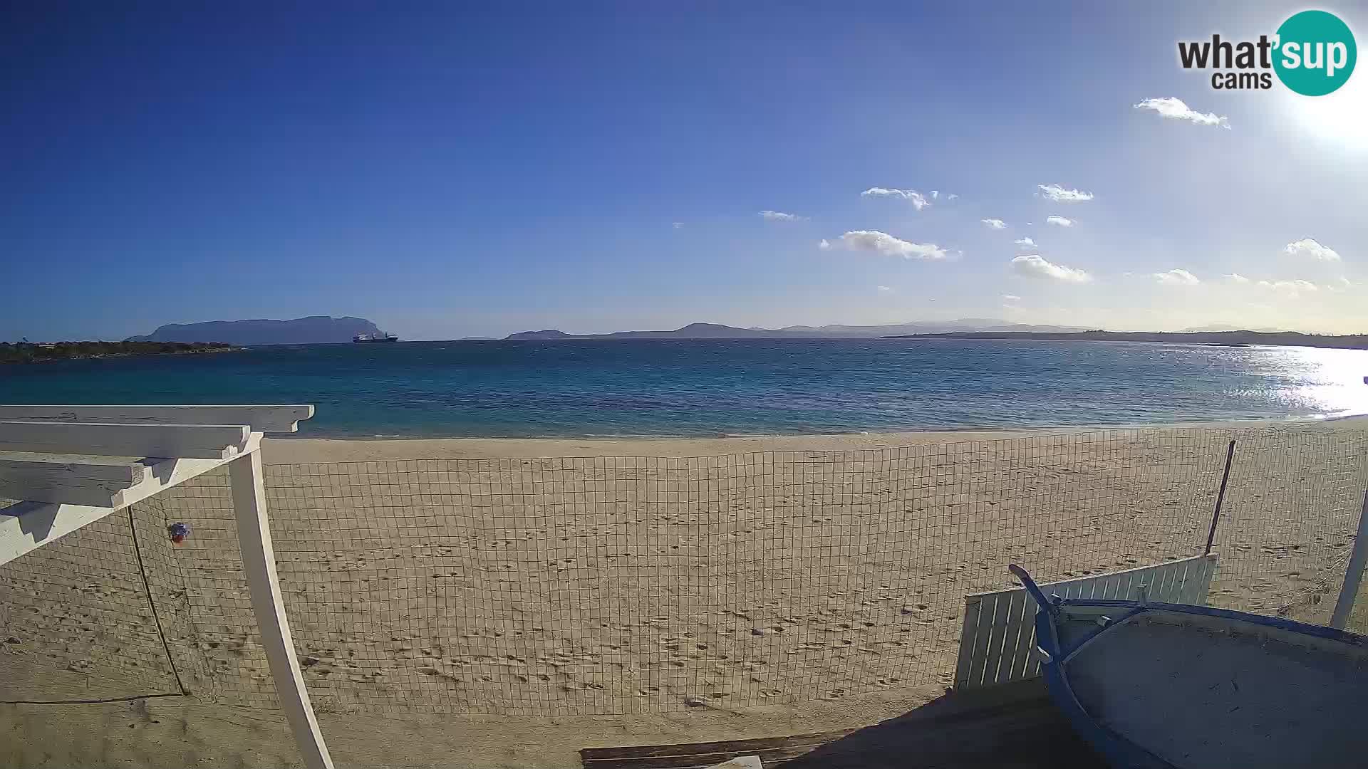 Spiaggia Bianca web cam – Golfo Aranci – Sardinien