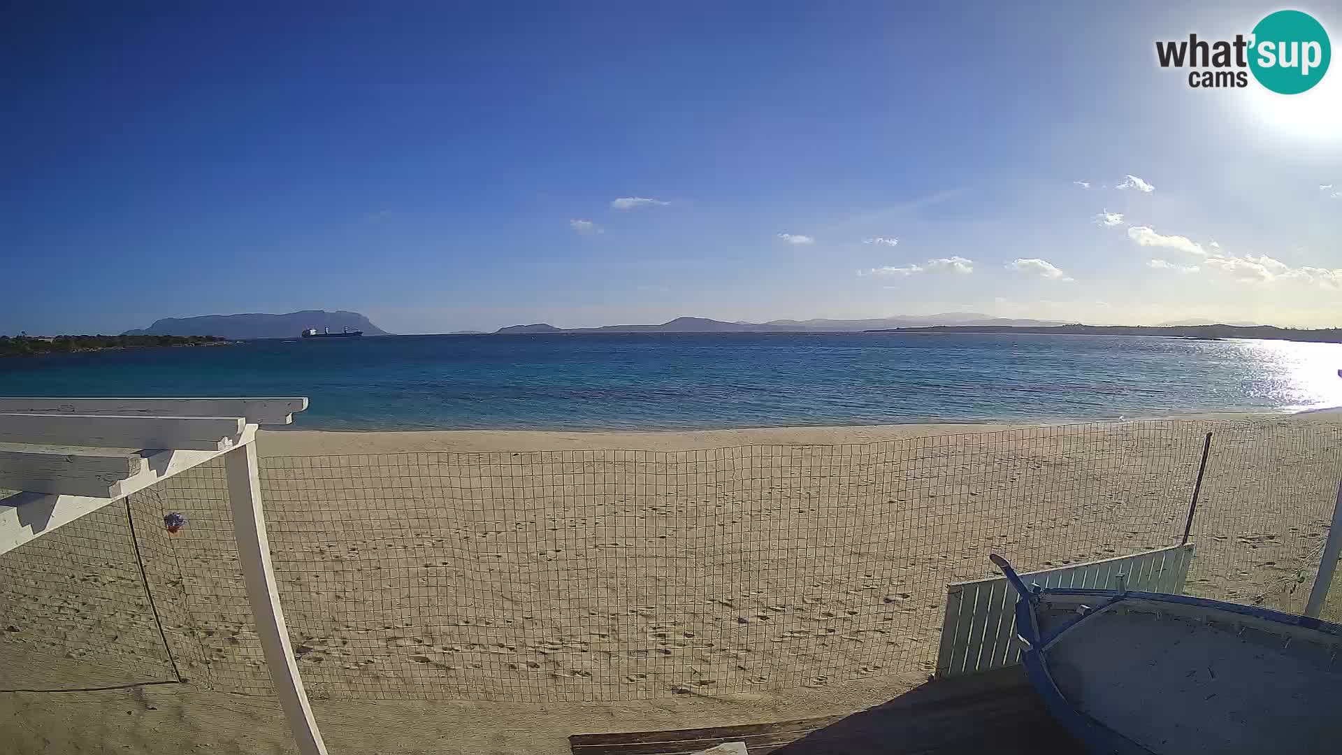 Spiaggia Bianca web cam – Golfo Aranci – Sardinien