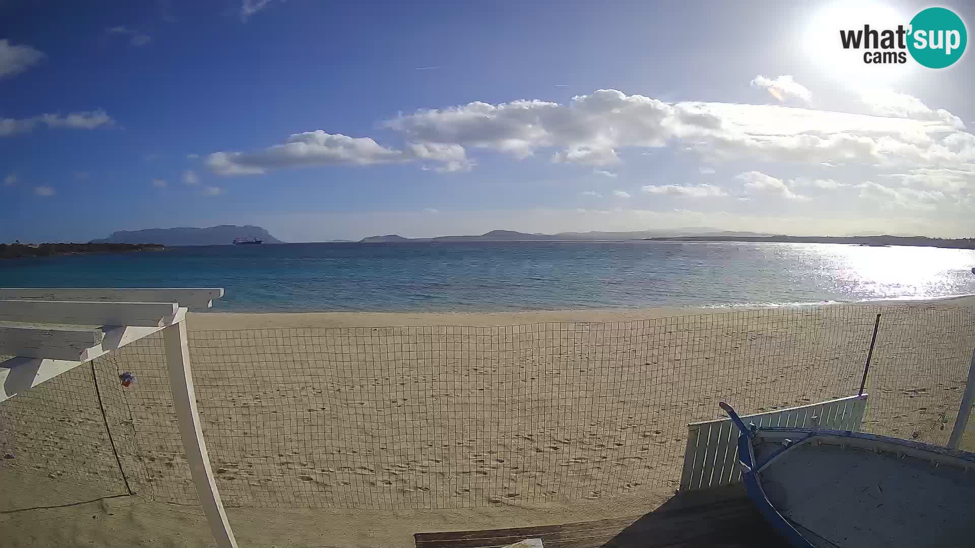 Spiaggia Bianca web cam – Golfo Aranci – Sardinien