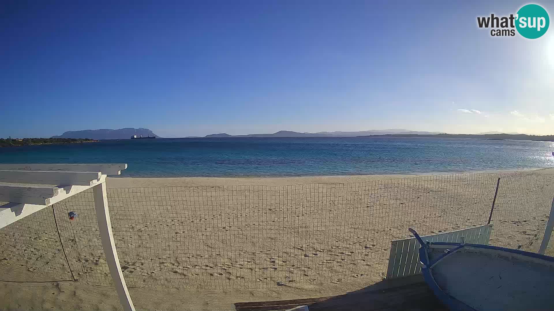 Web kamera Spiaggia Bianca – Golfo Aranci – Sardinija