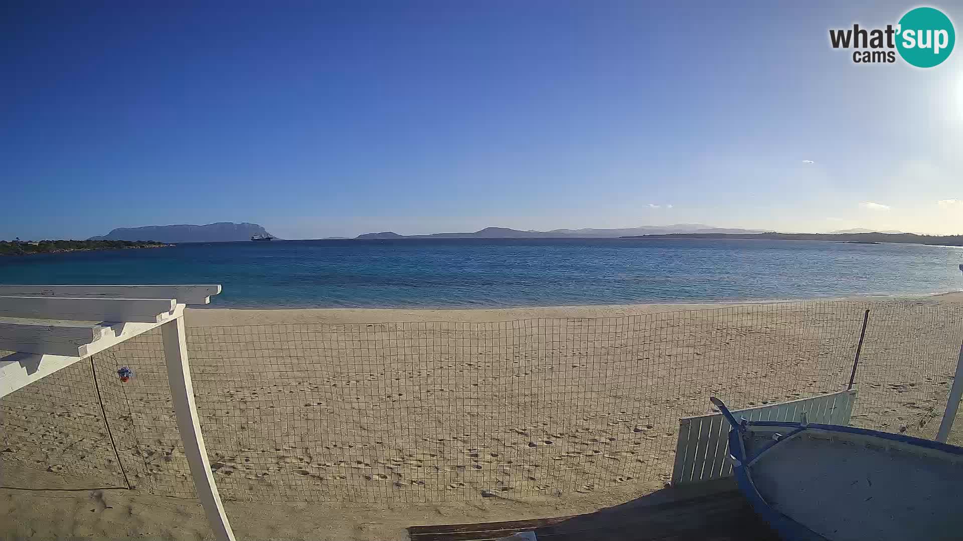 Camera web Spiaggia Bianca – Golfo Aranci – Cerdeña