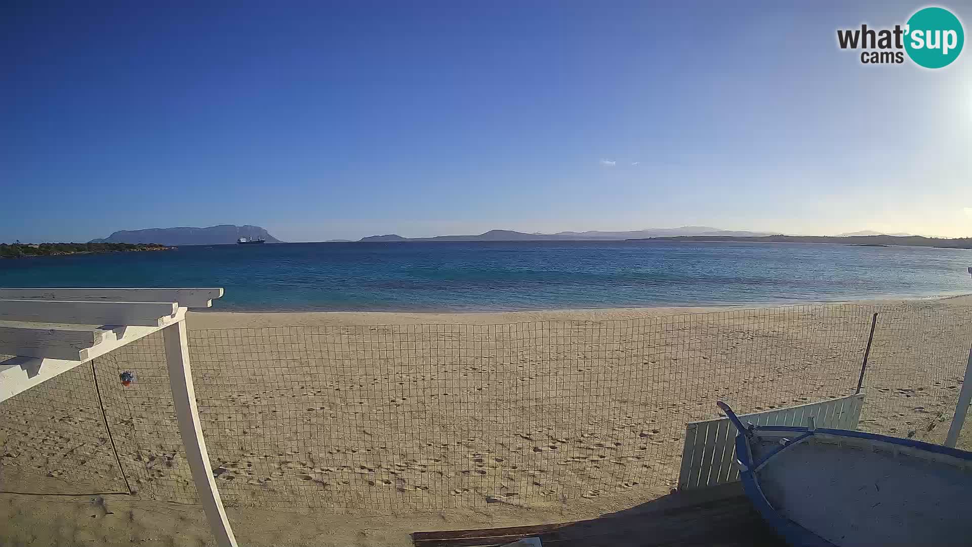 Spletana kamera Spiaggia Bianca – Golfo Aranci – Sardinija