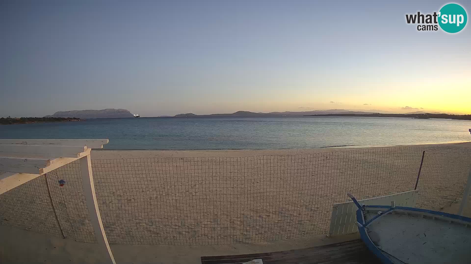 Web kamera Spiaggia Bianca – Golfo Aranci – Sardinija