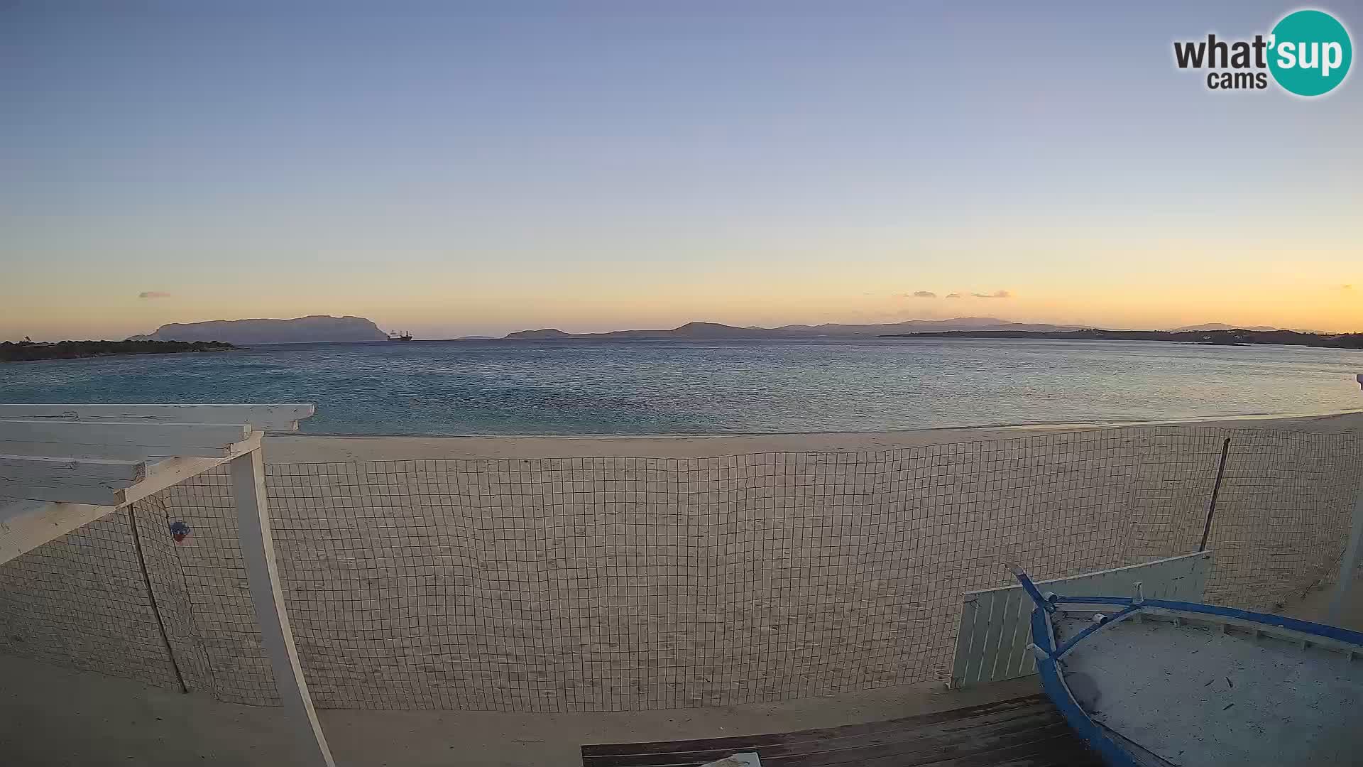 Web kamera Spiaggia Bianca – Golfo Aranci – Sardinija