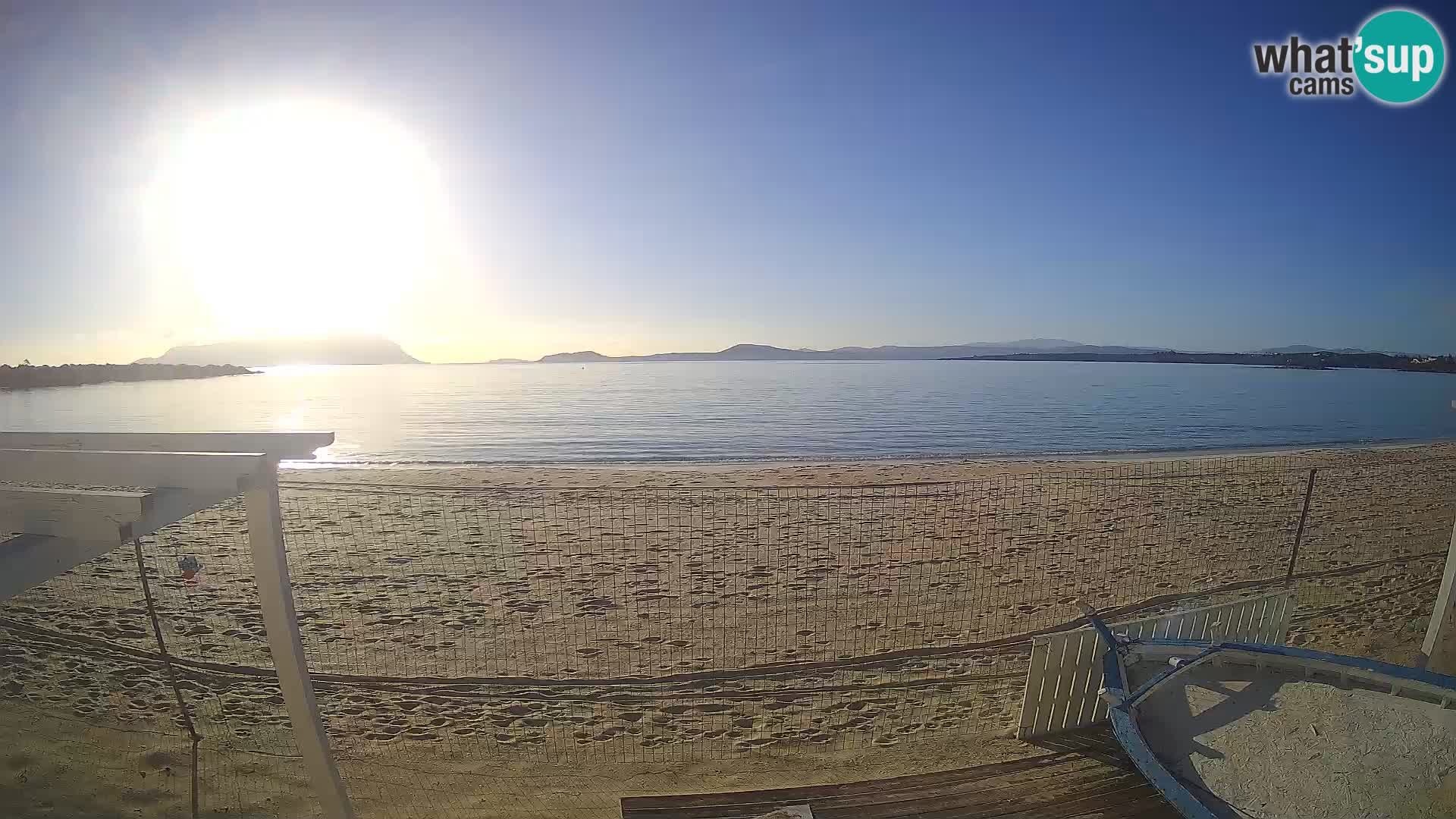 Camera web Spiaggia Bianca – Golfo Aranci – Cerdeña