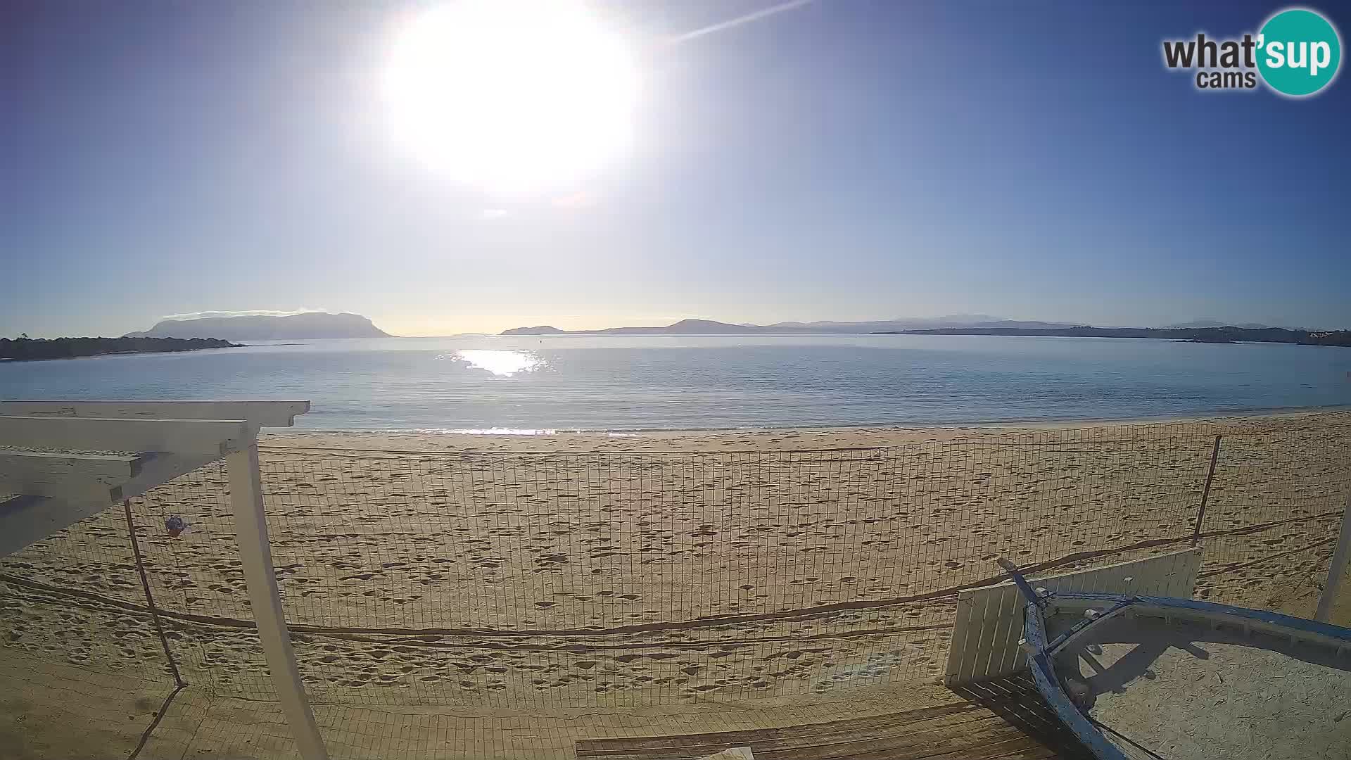 Spiaggia Bianca web cam – Golfo Aranci – Sardinien