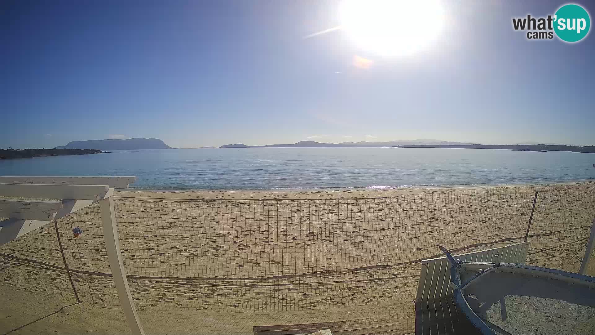 Web kamera Spiaggia Bianca – Golfo Aranci – Sardinija