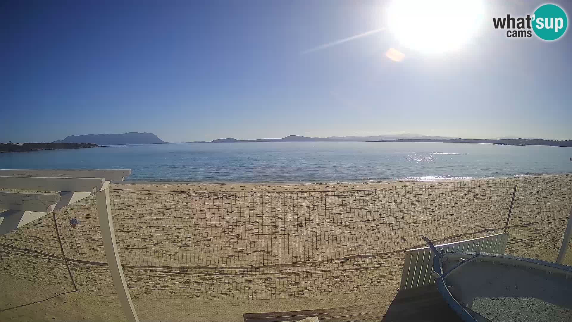 Spiaggia Bianca web cam – Golfo Aranci – Sardinien