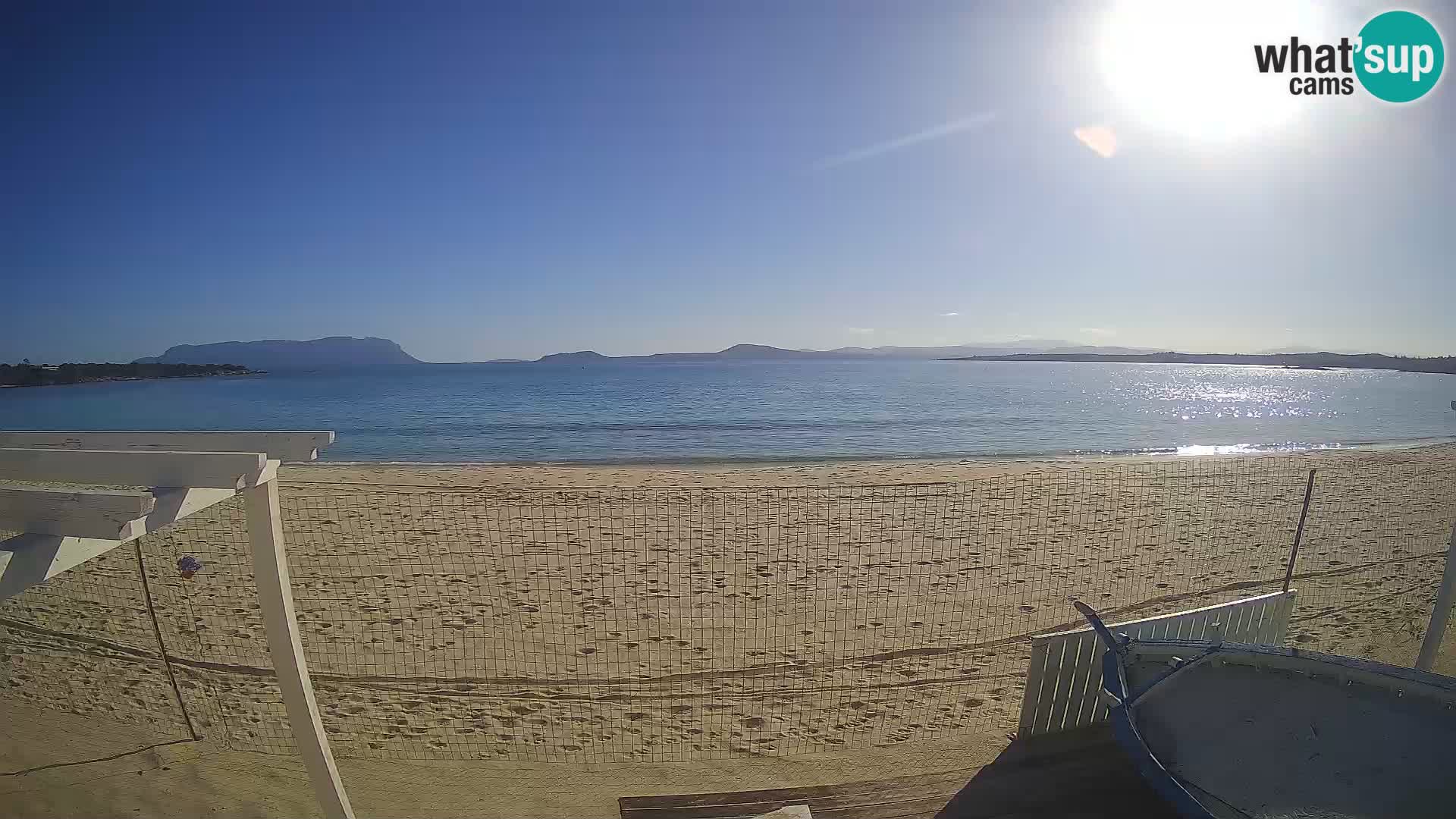 Spletana kamera Spiaggia Bianca – Golfo Aranci – Sardinija