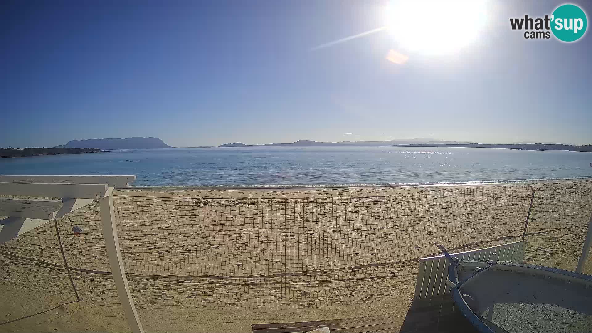 Spletana kamera Spiaggia Bianca – Golfo Aranci – Sardinija