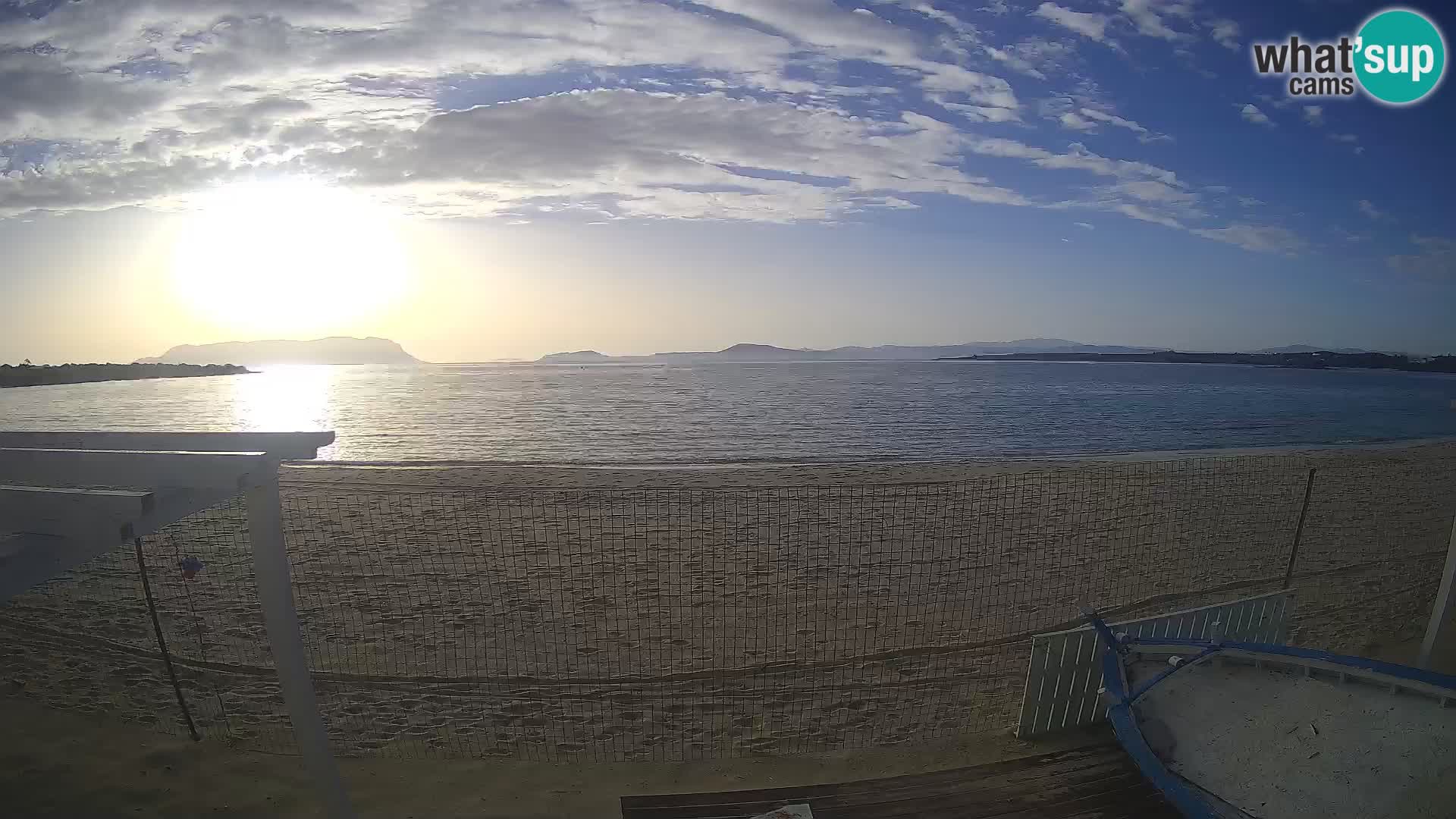 Spletana kamera Spiaggia Bianca – Golfo Aranci – Sardinija